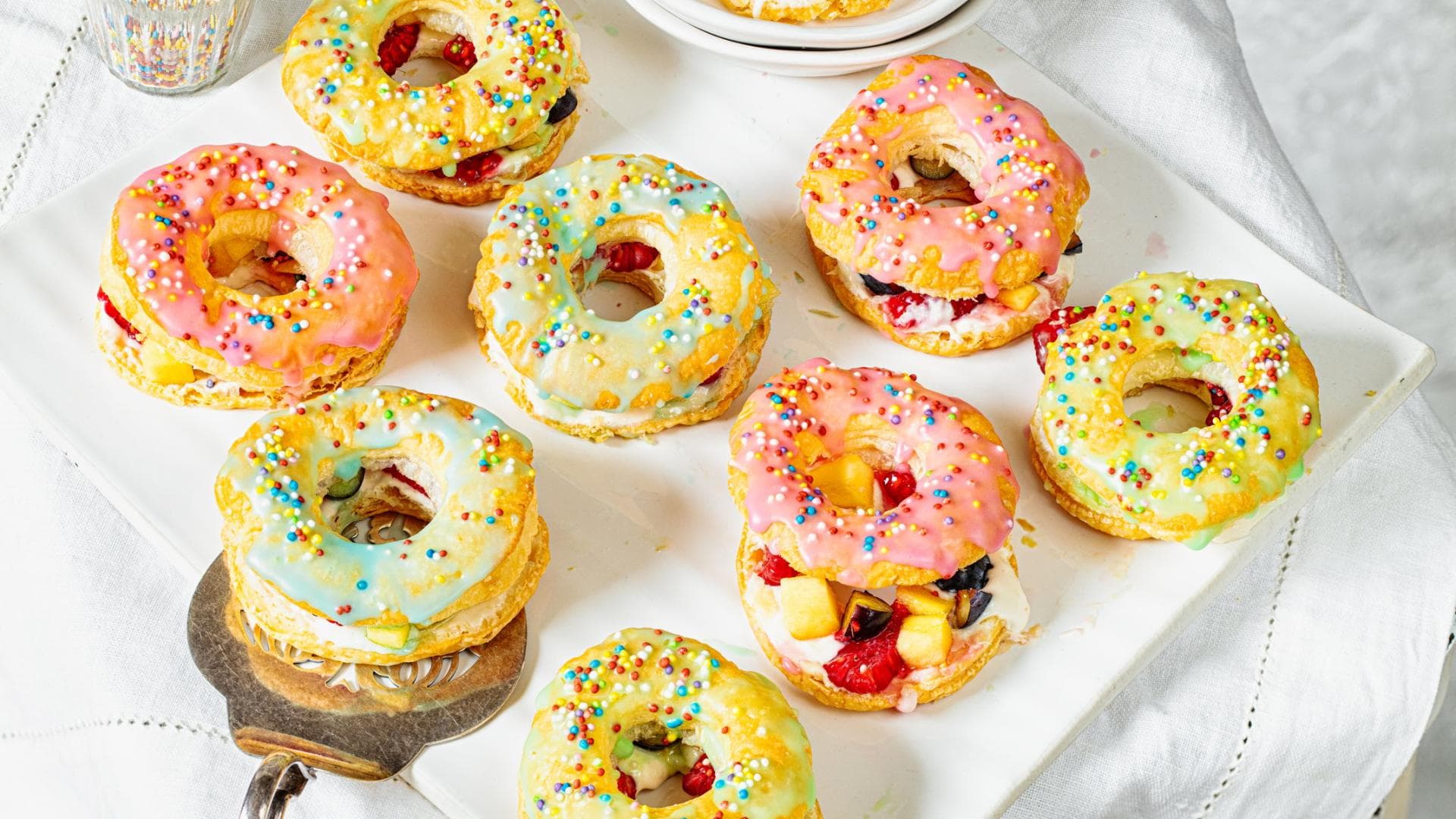 Fruchtige Cronuts 