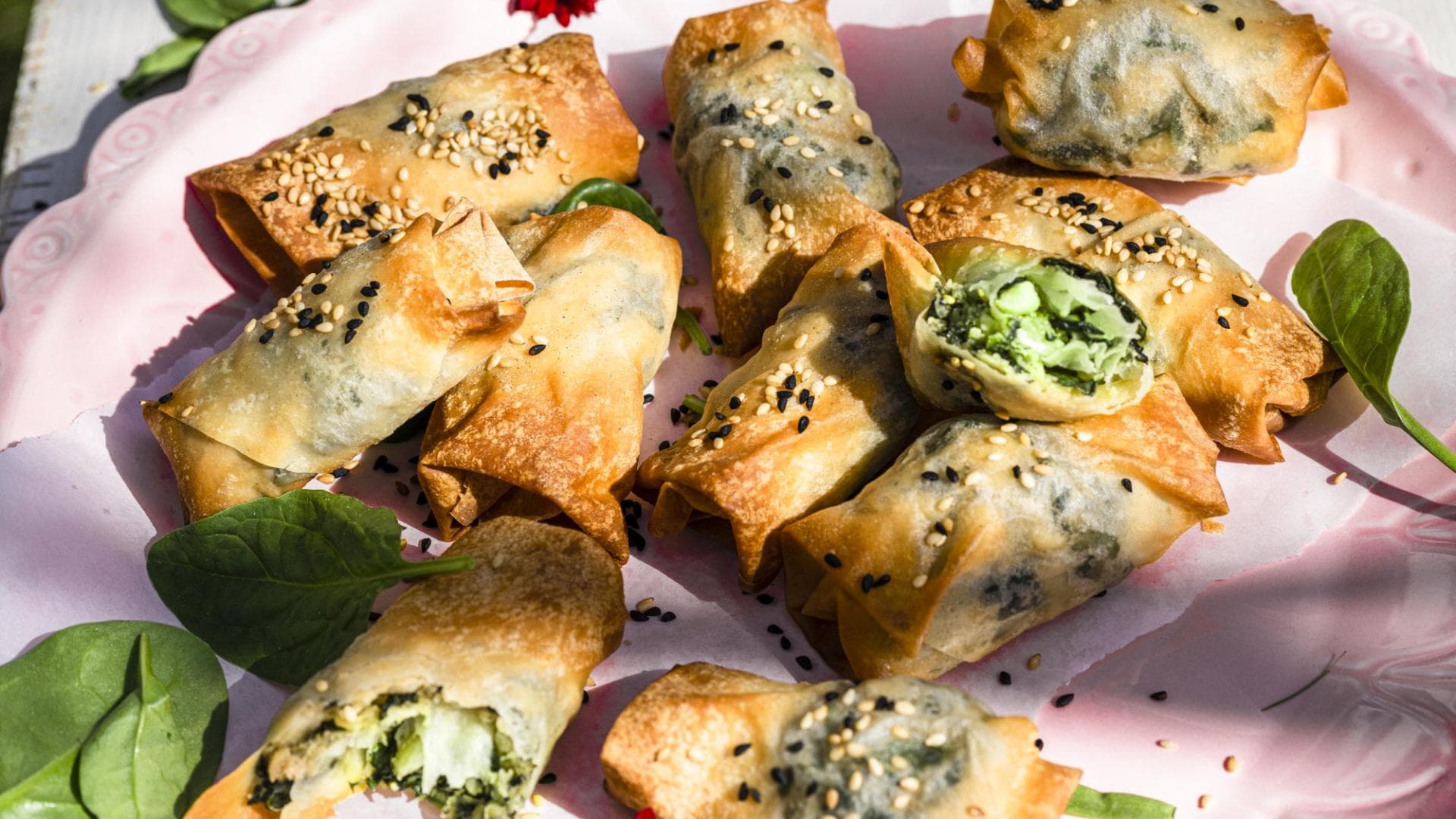 Börek mit Spinatfüllung