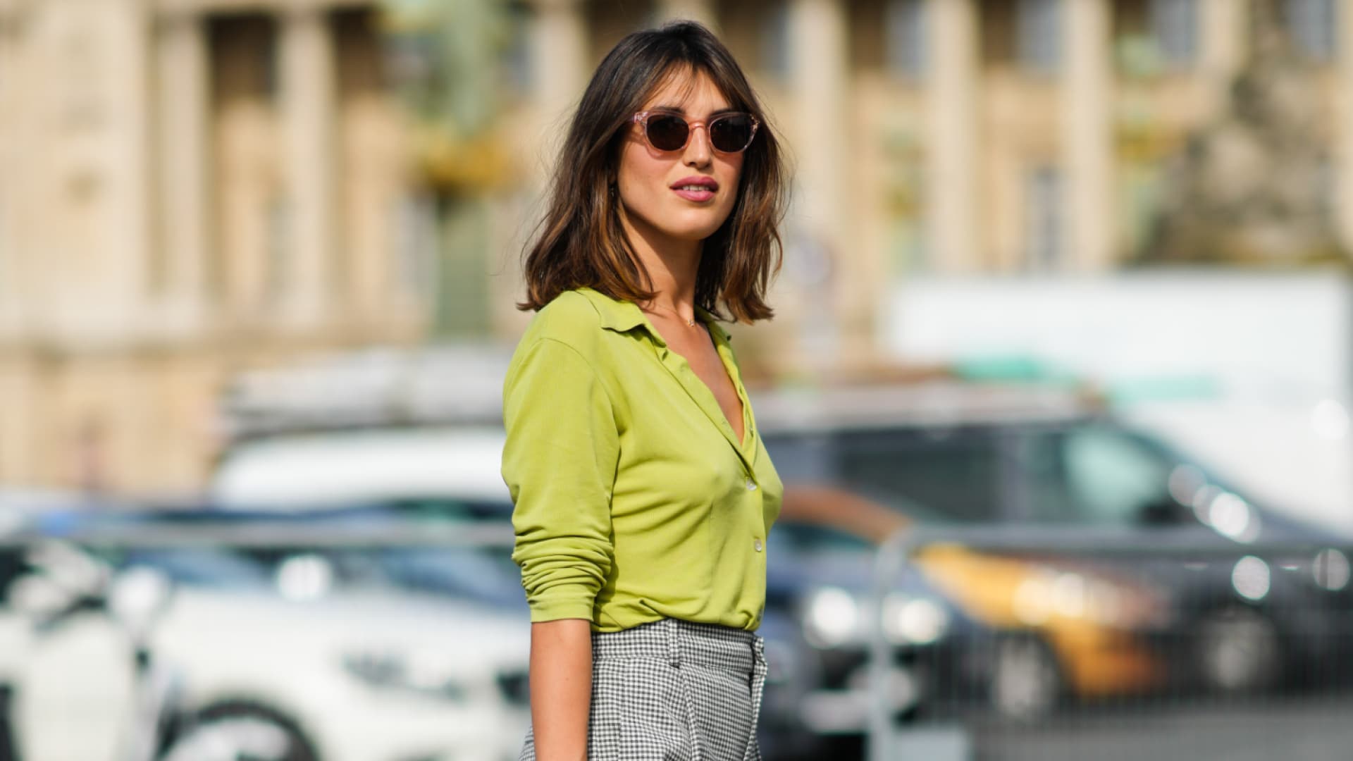 Unternehmerin Jeanne Damas mit Long Bob für Frauen ab 50
