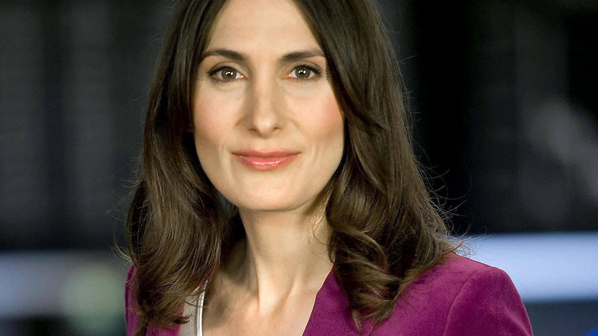 Redakteurin und Moderatorin Anja Kohl in der Frankfurter Böse