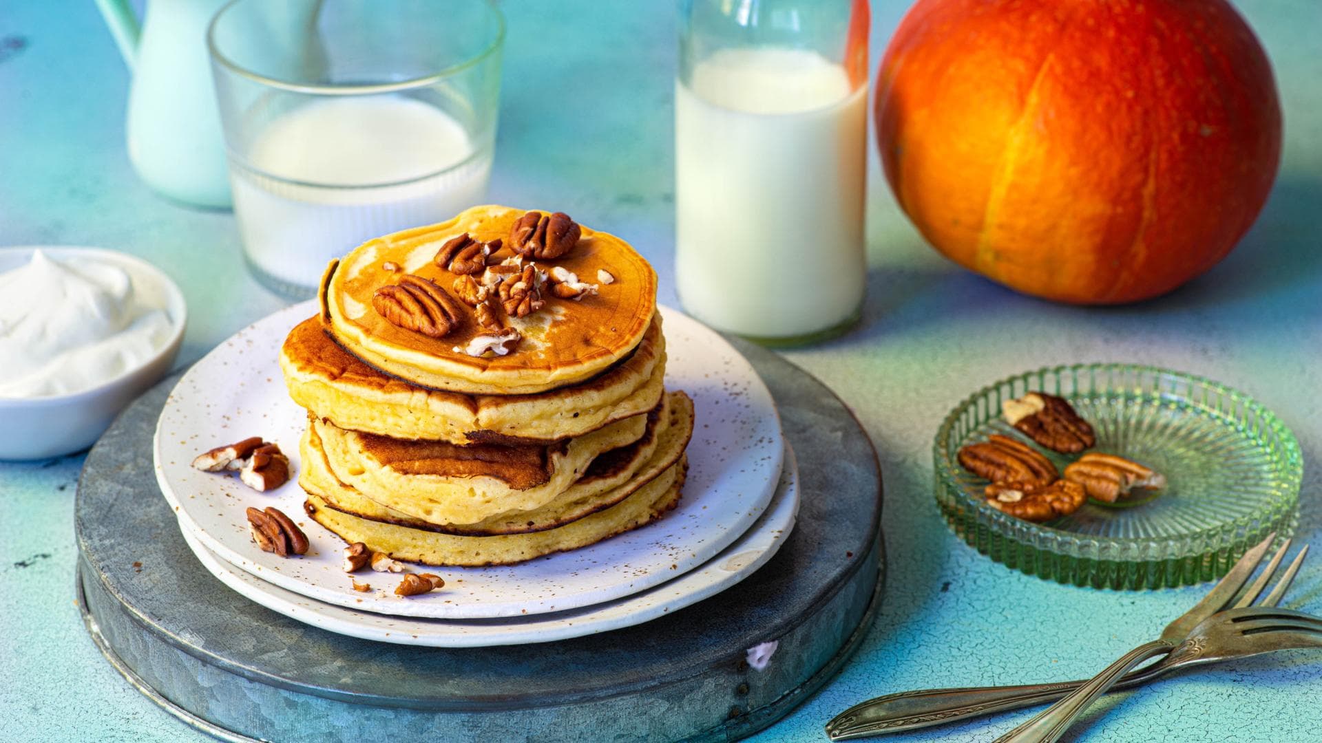 Kürbis-Pancakes 