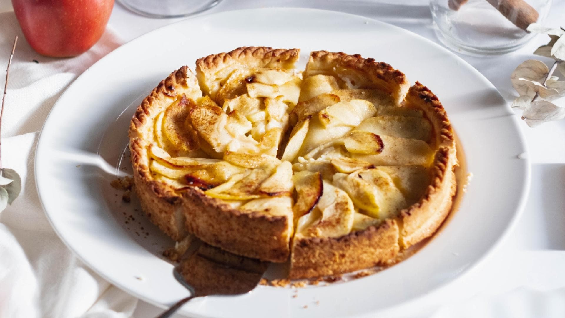 Apfelkuchen mit Quark 
