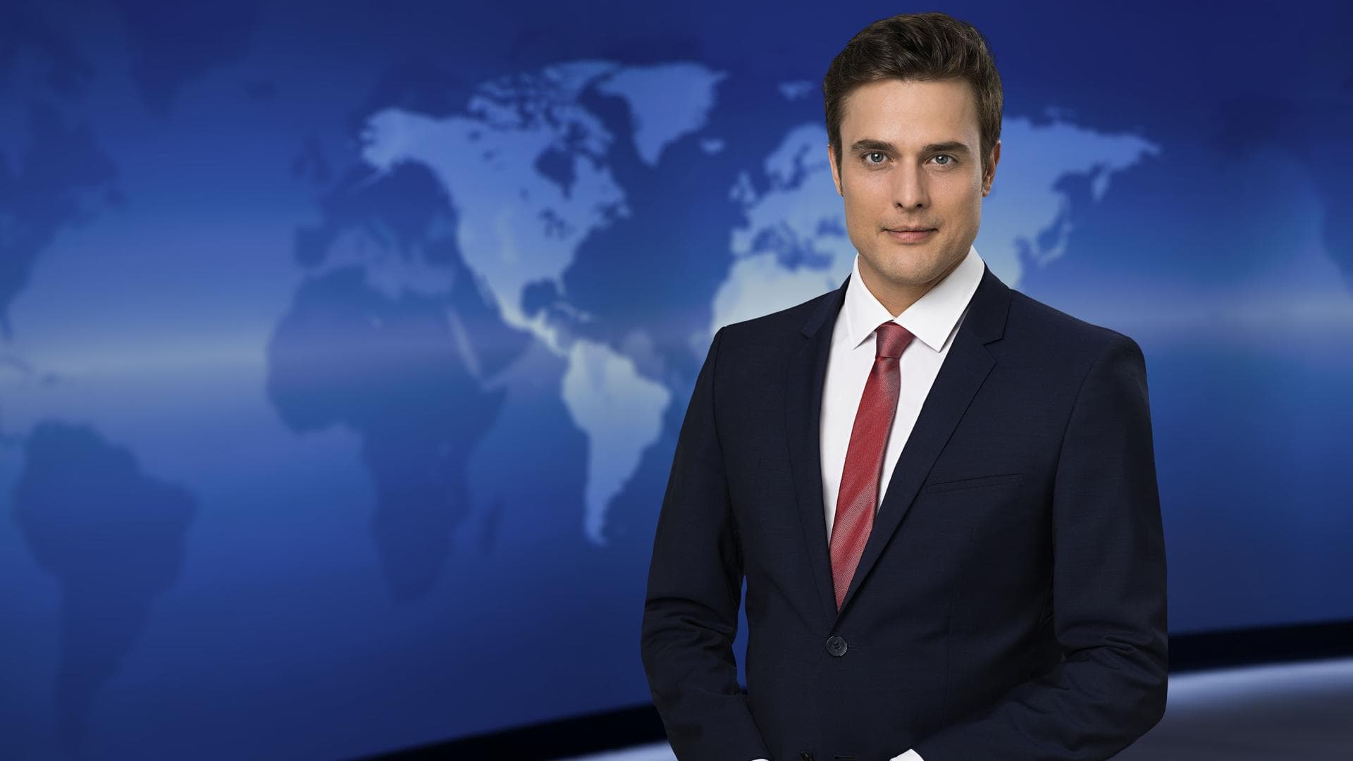 Constantin Schreiber moderiert die "Tagesschau"