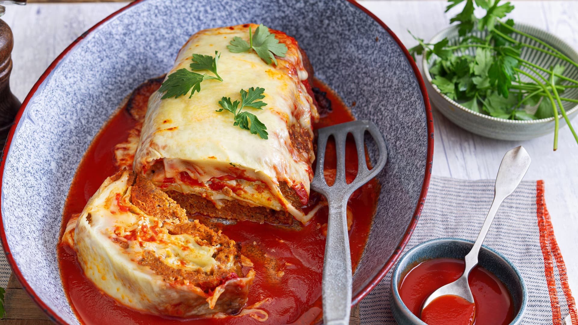 Lasagne-Hackbraten-Rezept für 4 Personen Lasagne-Hackbraten-Rezept für 4 Personen