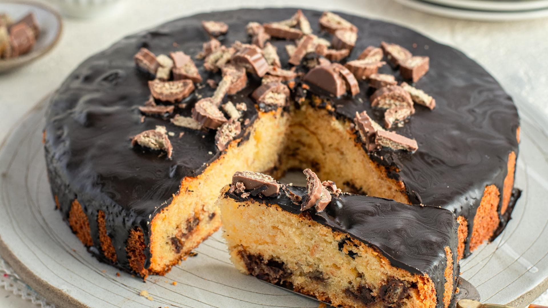 Duplo-Kuchen mit Birne 