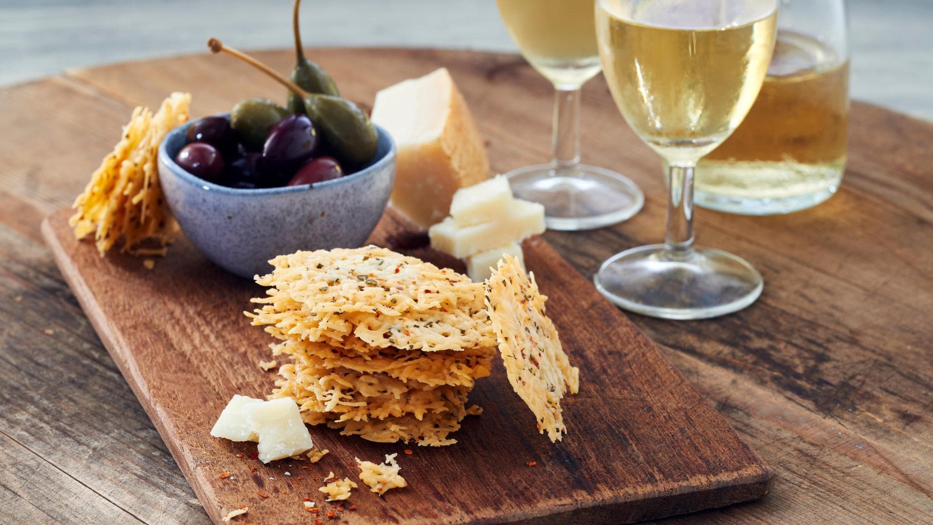 Parmesan-Rosmarin-Chips 