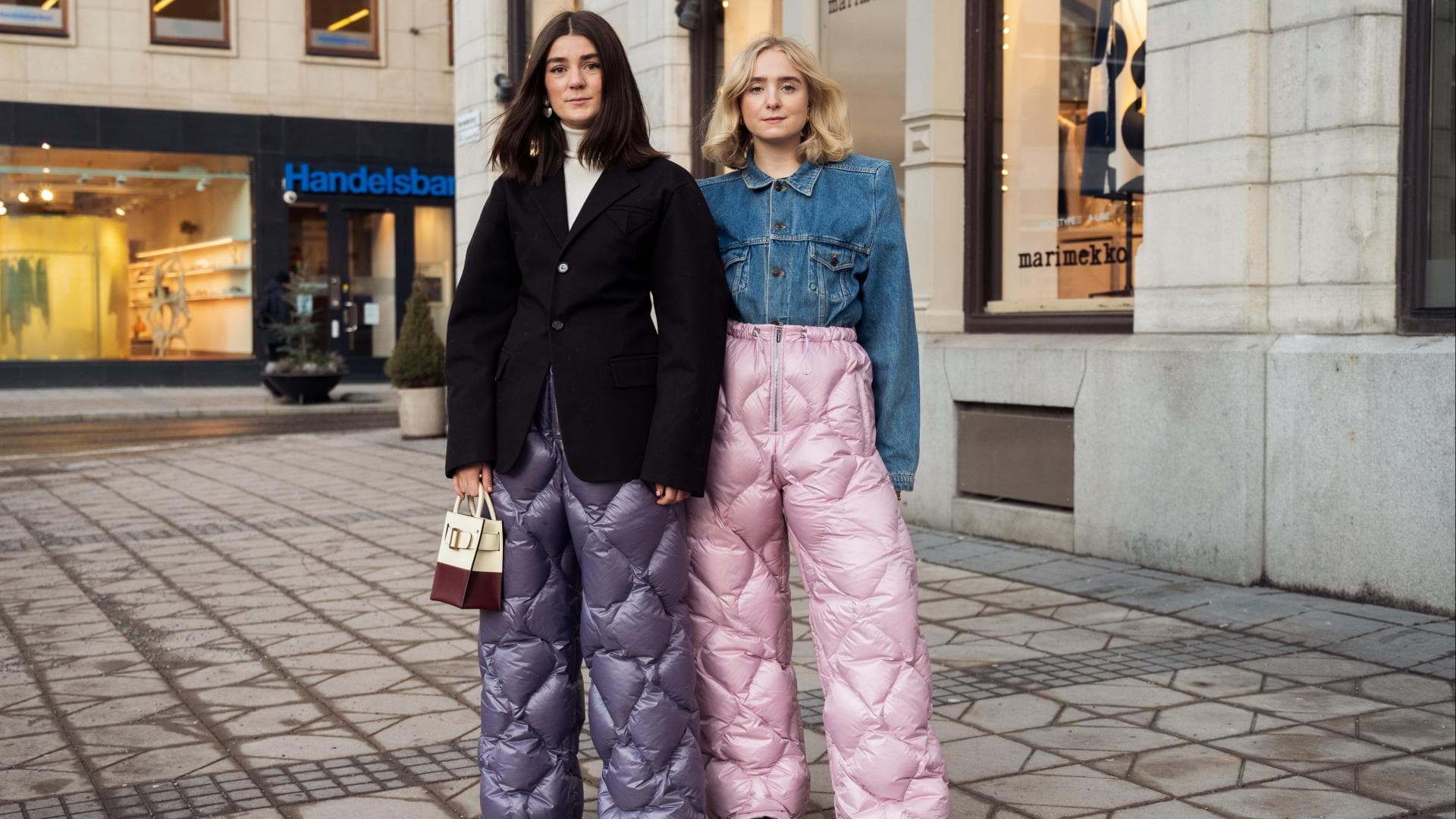 Linn Eklund und Fanny Ekstrand im Streetstyle