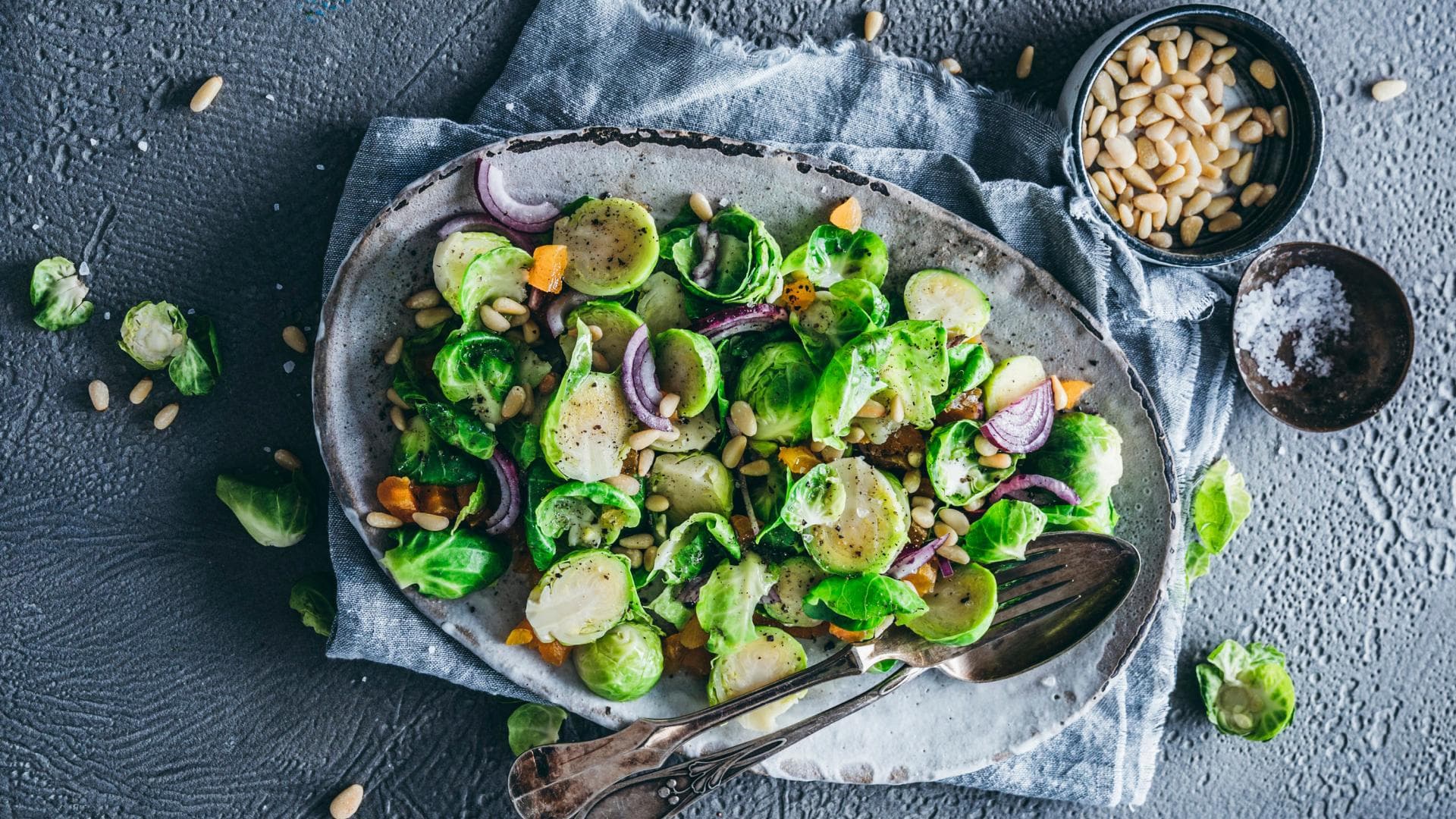 Rosenkohlsalat 
