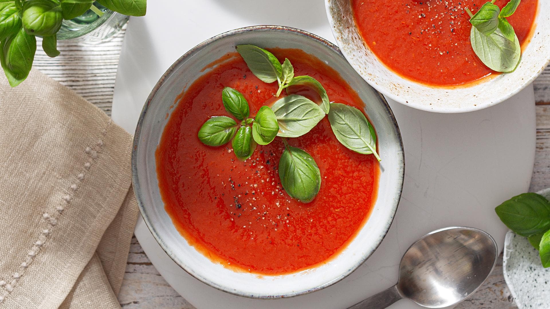 Frische Tomatensuppe 