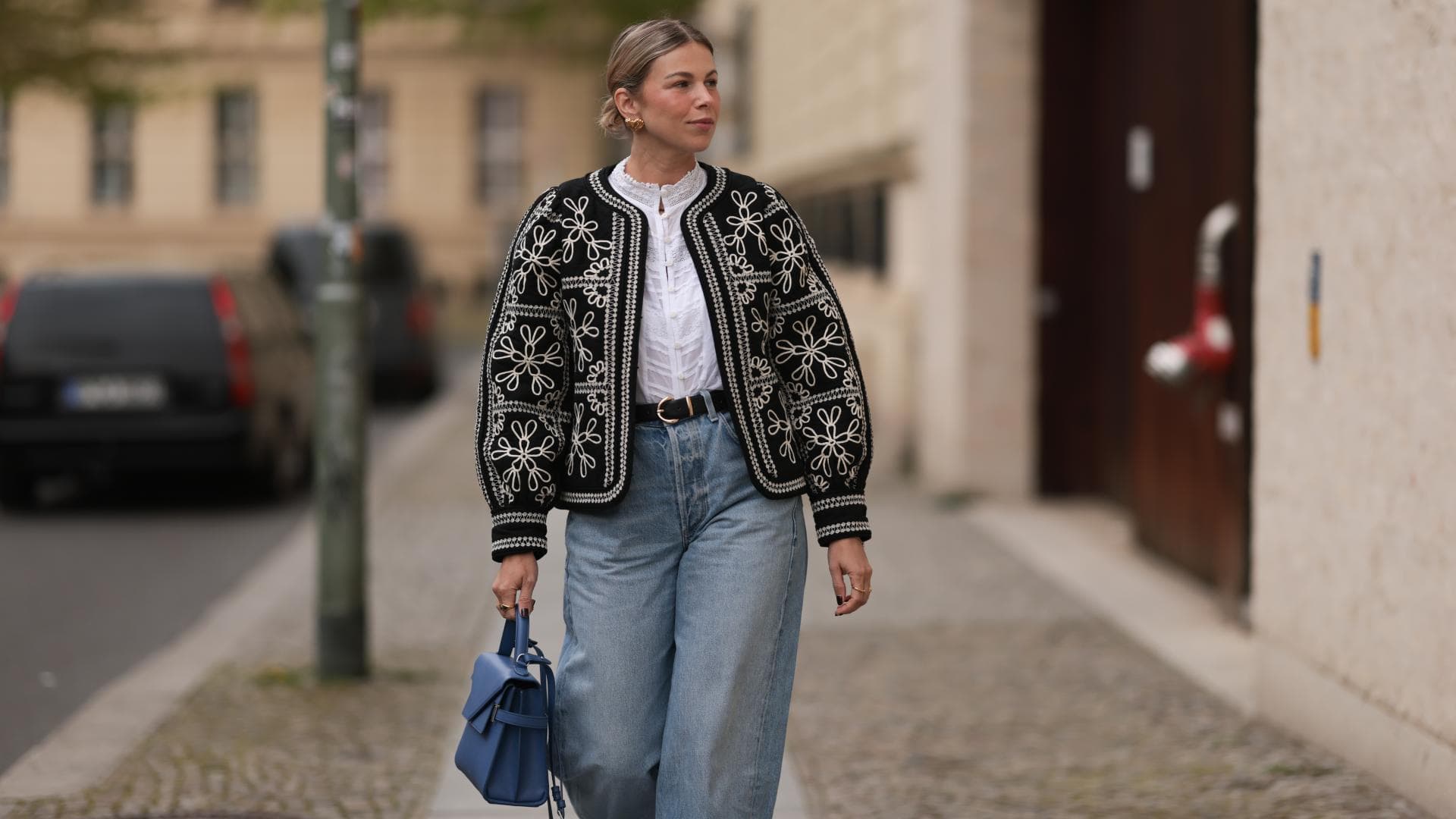 Aline Kaplan im Streetstyle