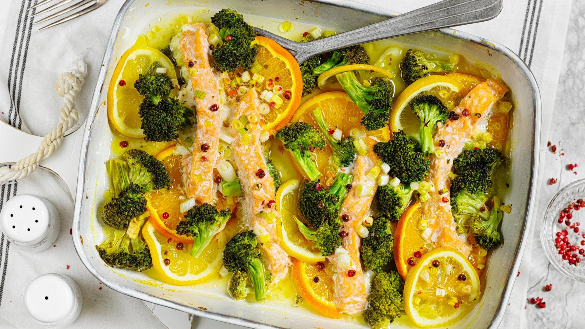 Lachs mit Orange 