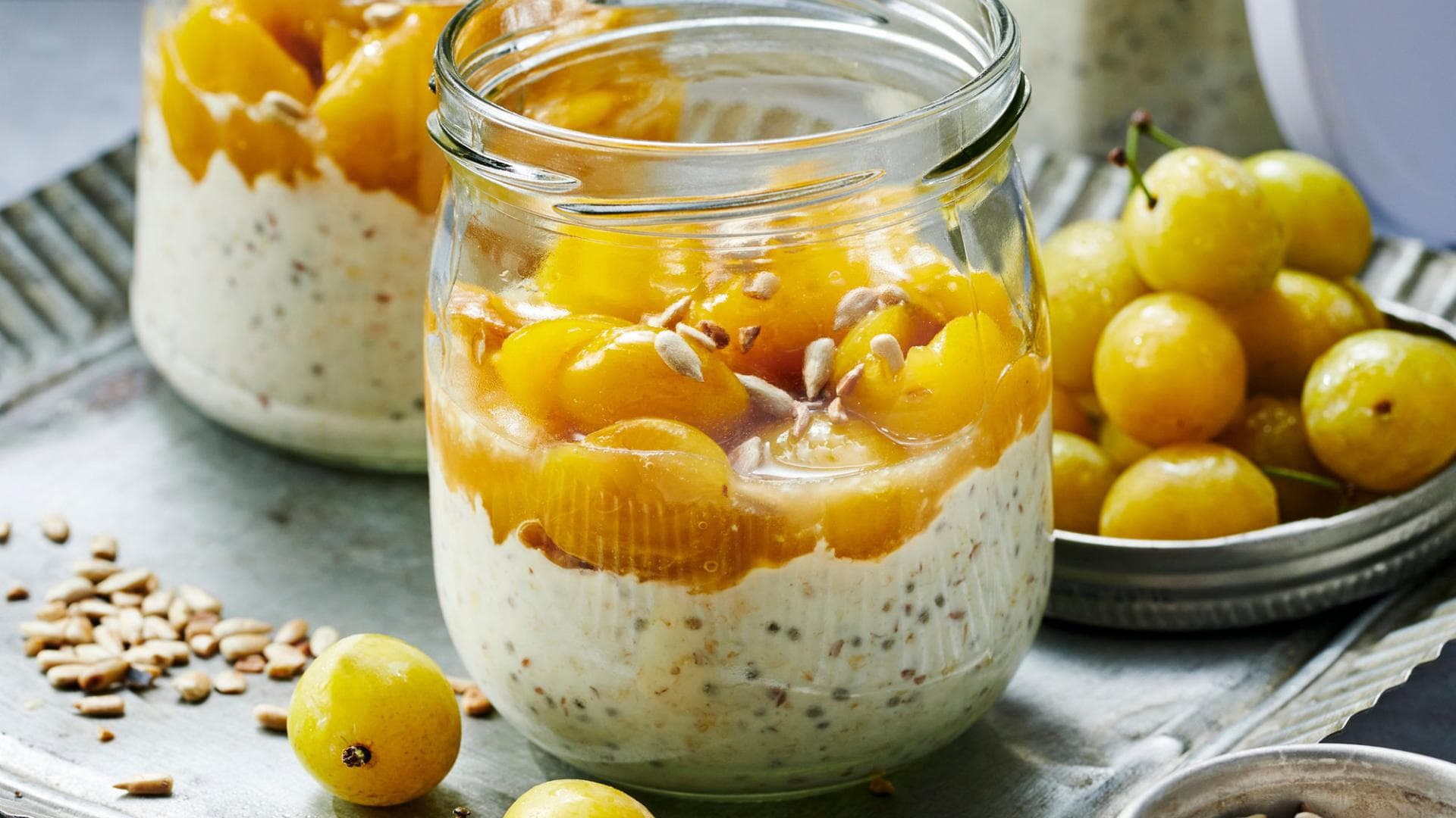 Vegane Overnight-Oats 