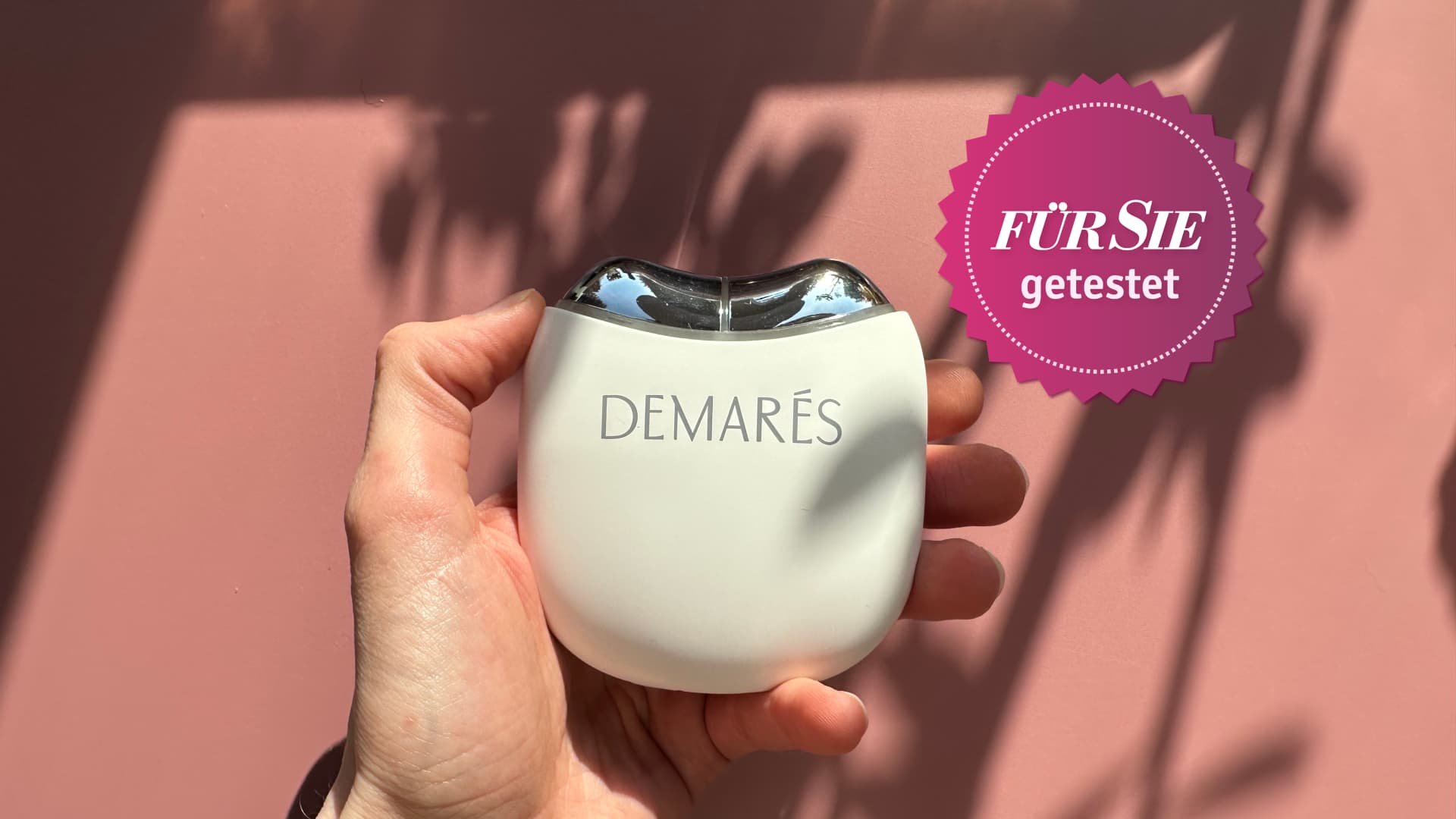 EMS Gua Sha Erfahrungen - das Gerät von Demarés im Test