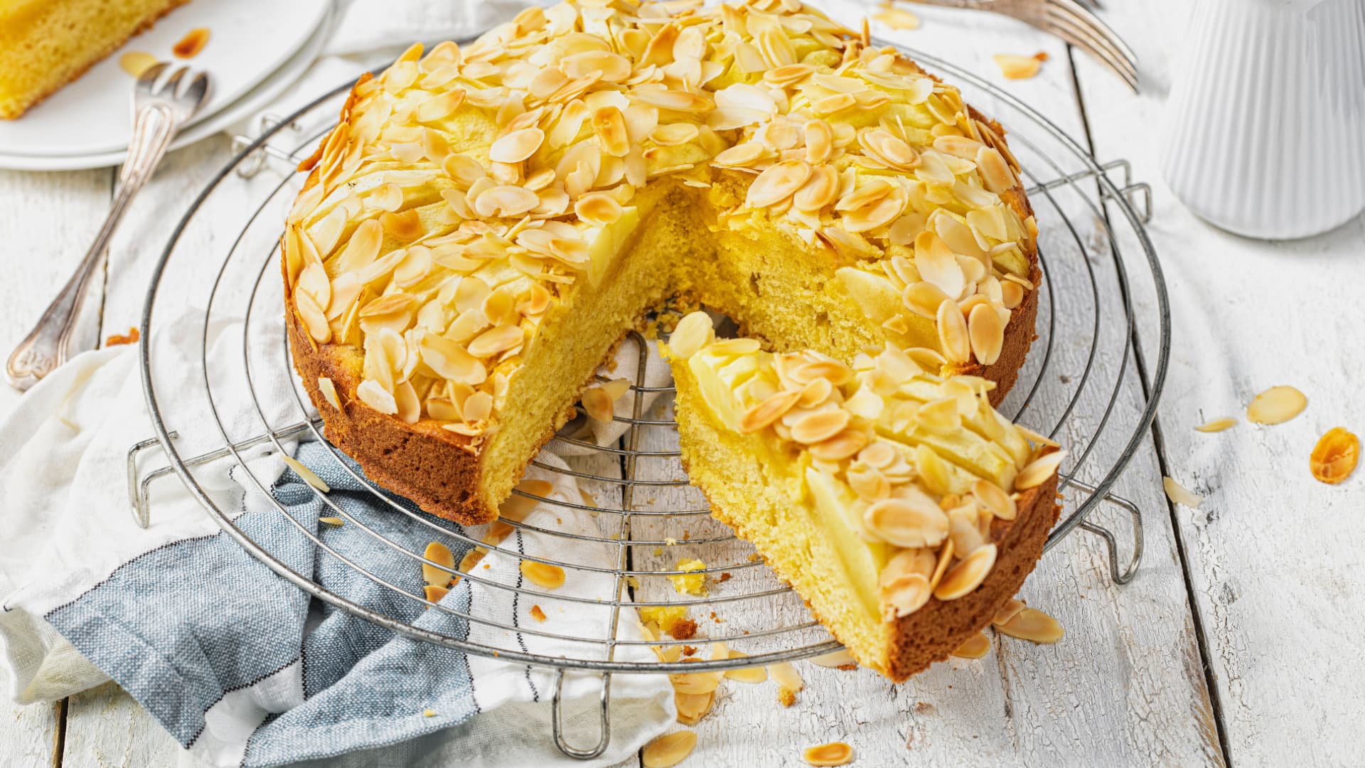 Protein-Apfelkuchen