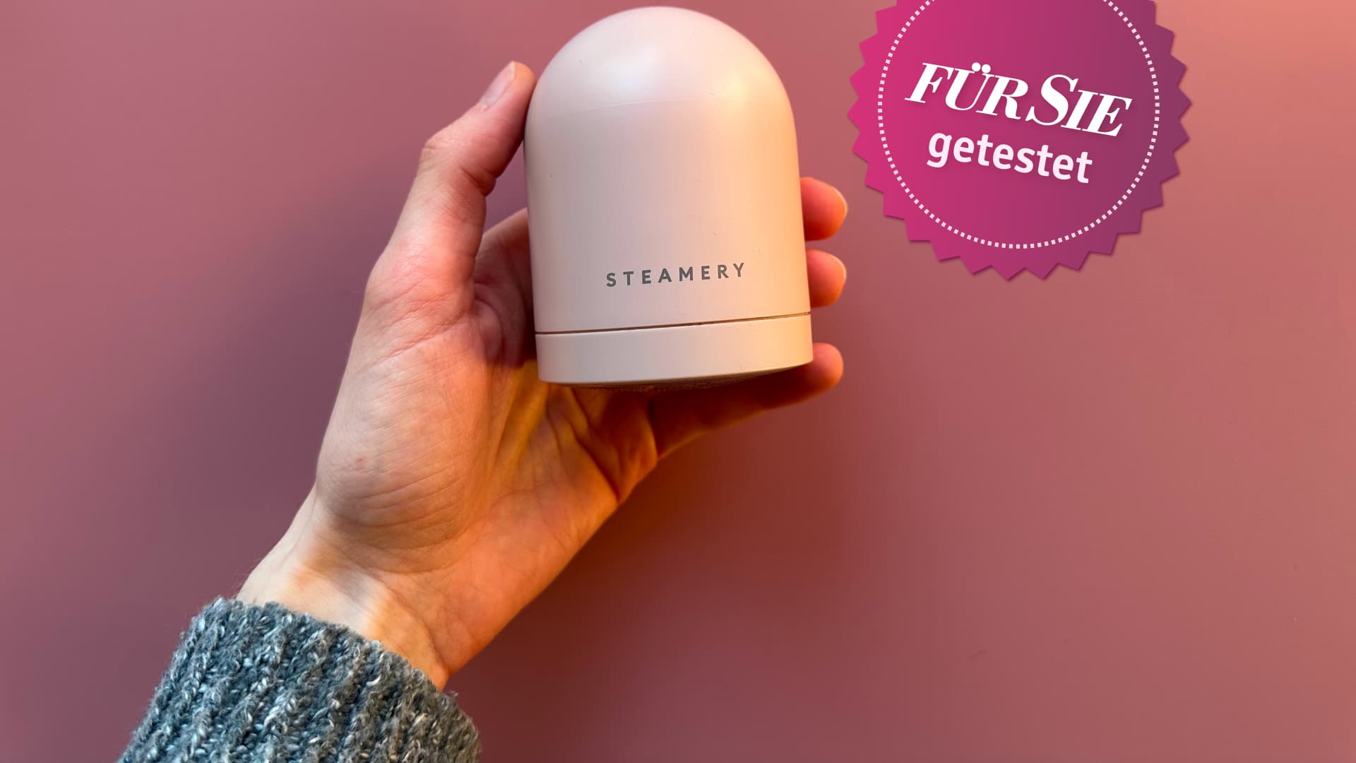 Der Fusselrasierer von Steamery im Test