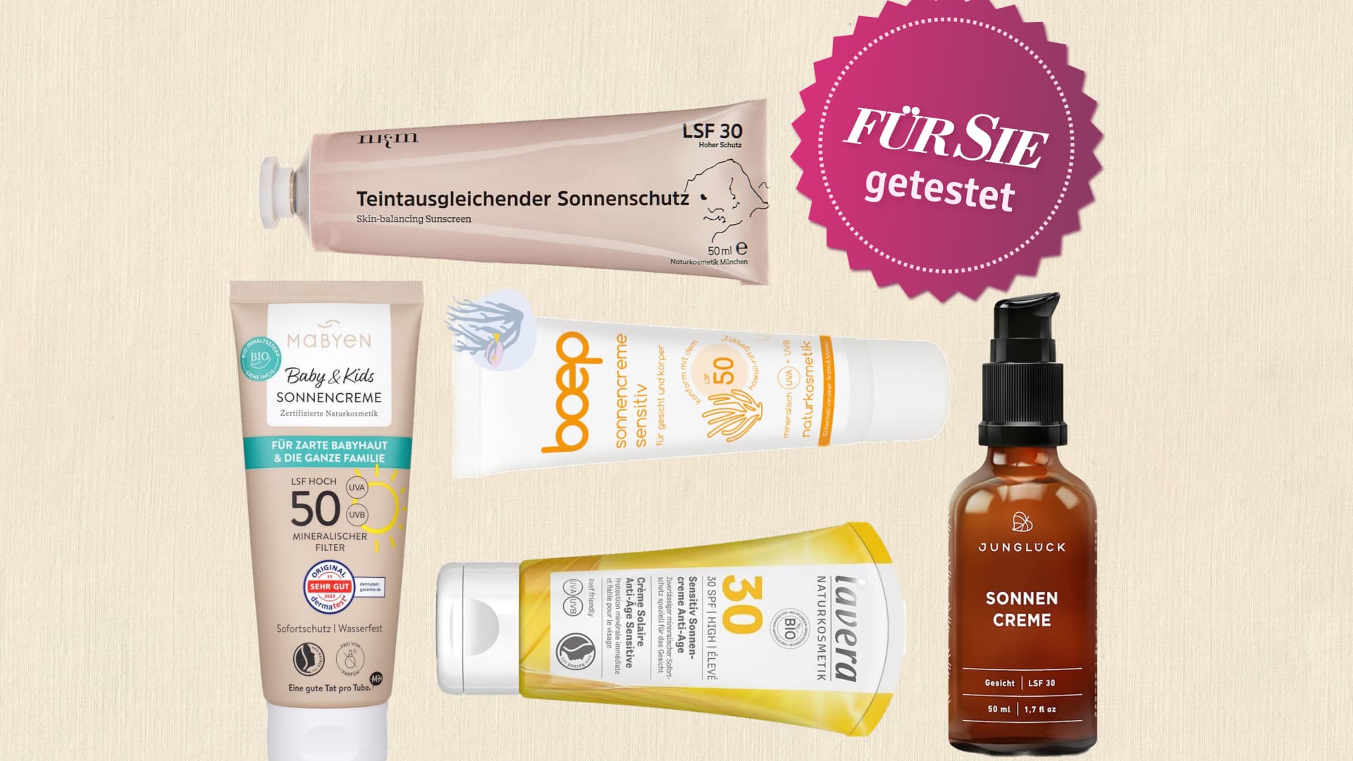 Beste mineralische Sonnencreme - die Top 7 Produkte