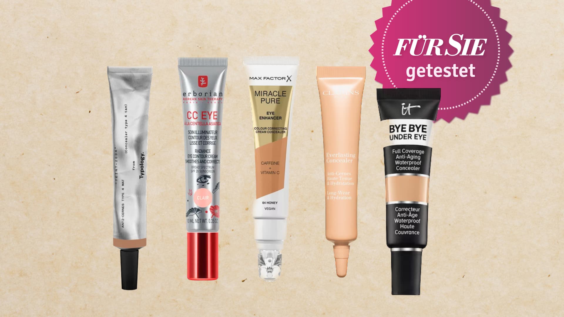 Getönte Augencreme Test