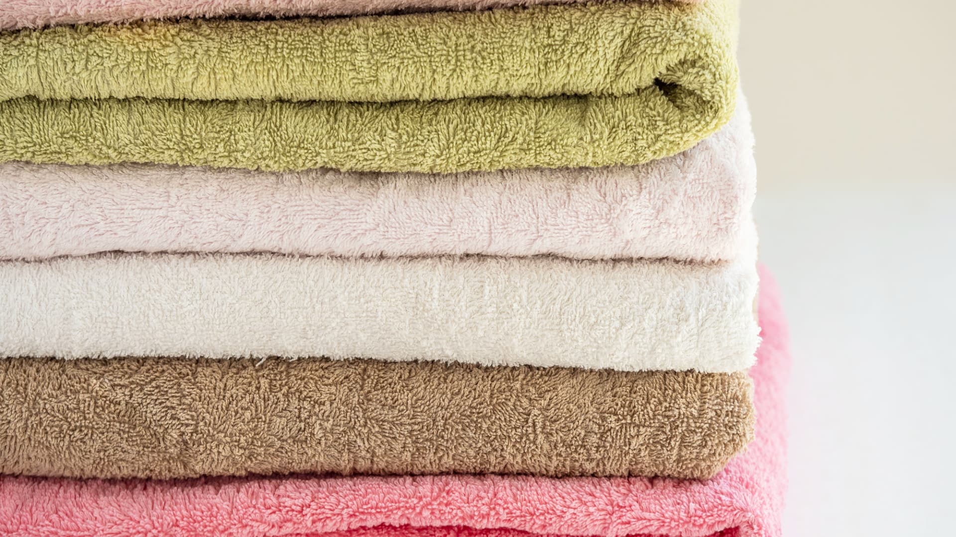 Handtücher stinken nach dem Waschen