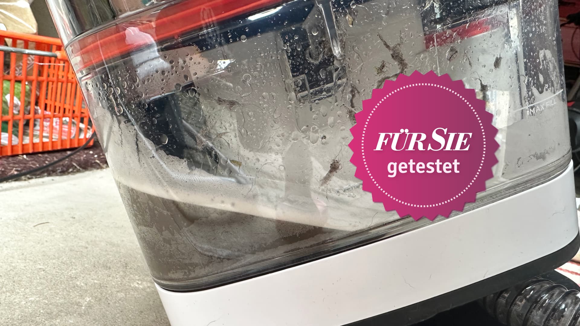 Teppichreiniger-Gerät Testsieger - der Shark StrainStriker