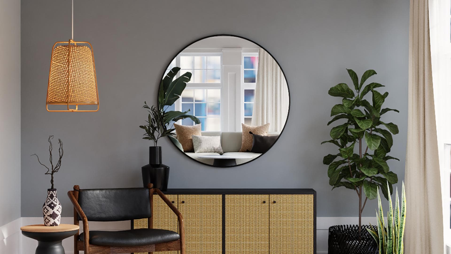 Eine Wohnzimmereinrichtung mit Stil