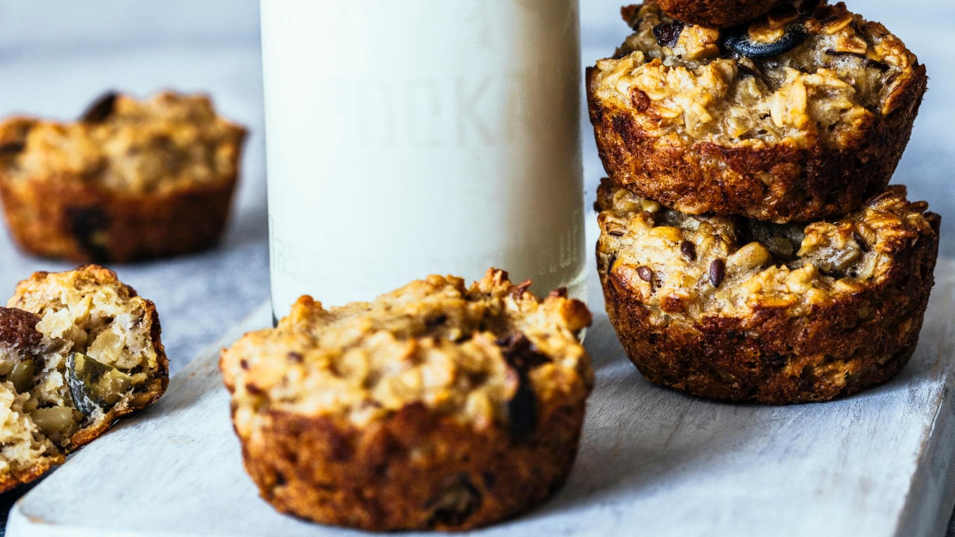 Haferflocken-Muffins 