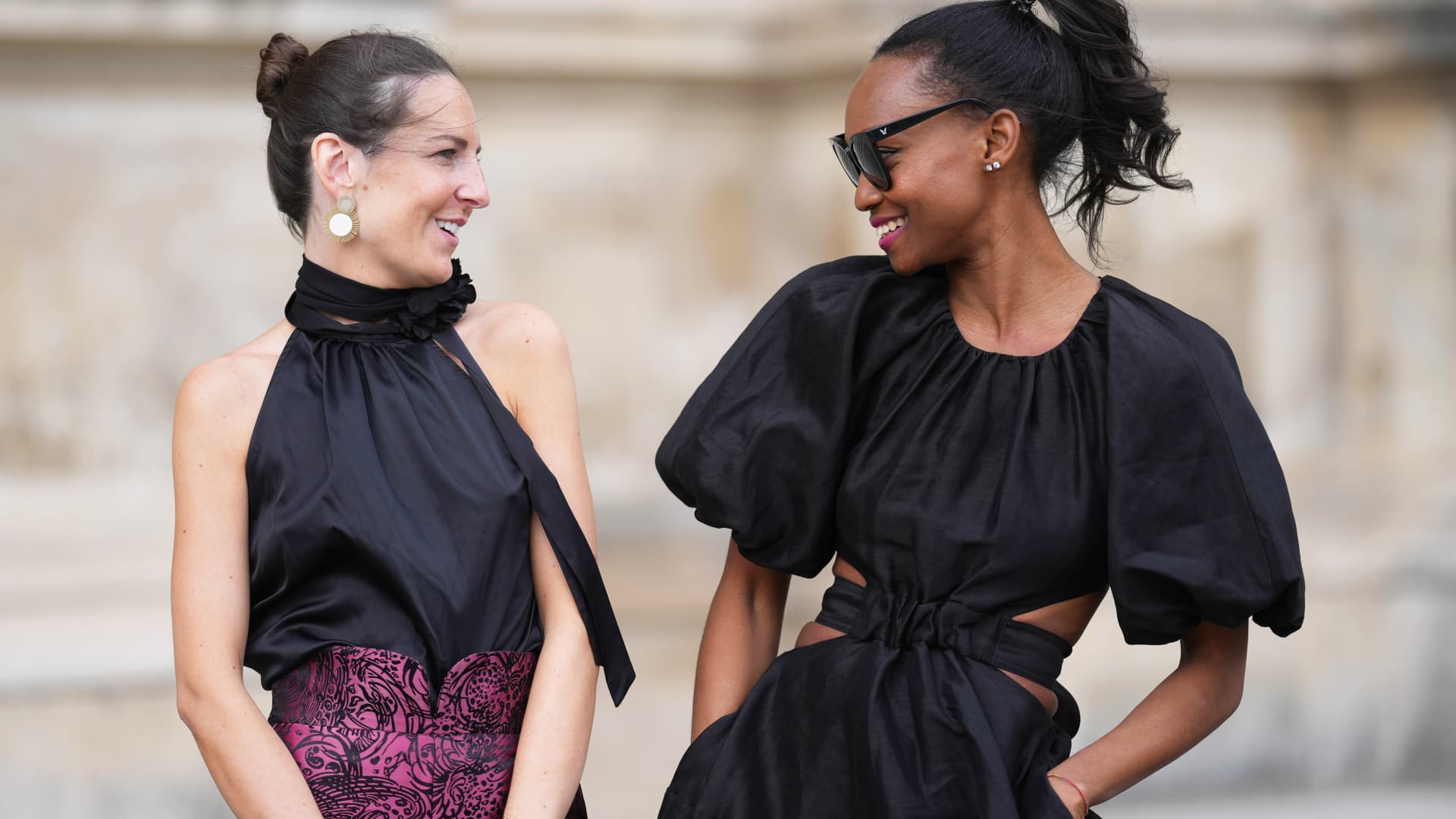 Alba Garavito Torre und Emilie Joseph mit praktischen Hitze-Hairstyles