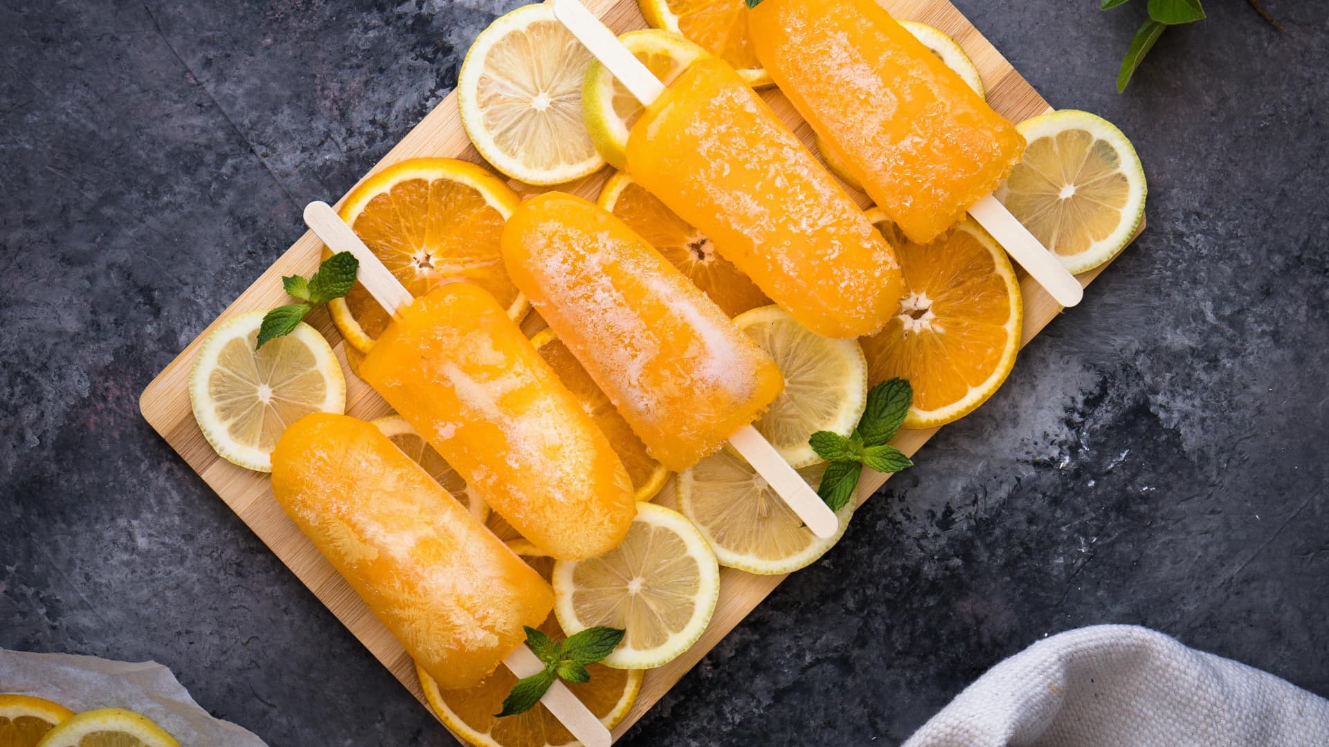 Gin-Tonic-Eis am Stiel