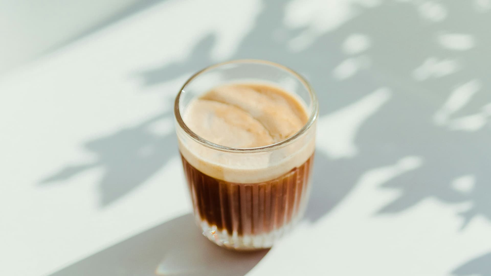 Eiskaffee ohne Eis
