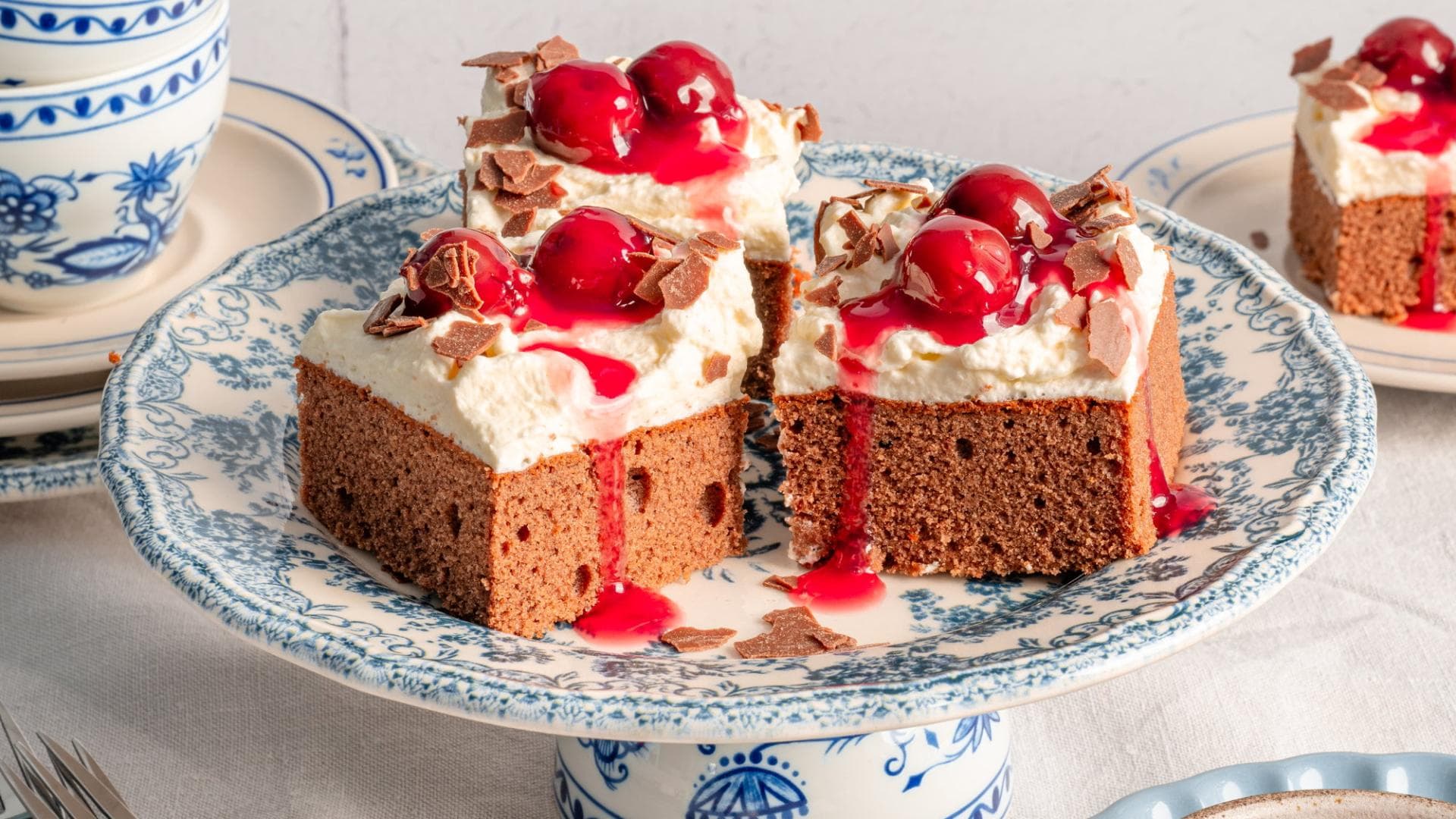 Schwarzwälder Kirschkuchen vom Blech 