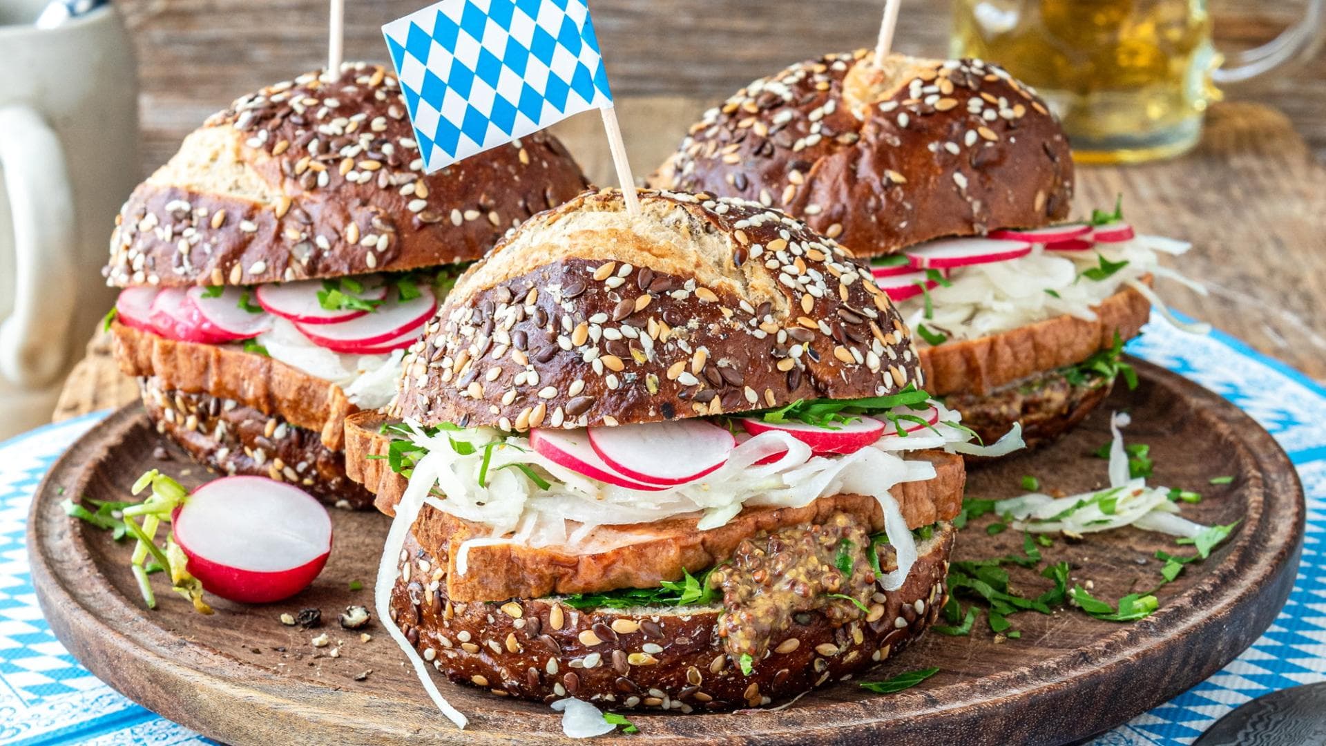 Leberkäs-Burger 