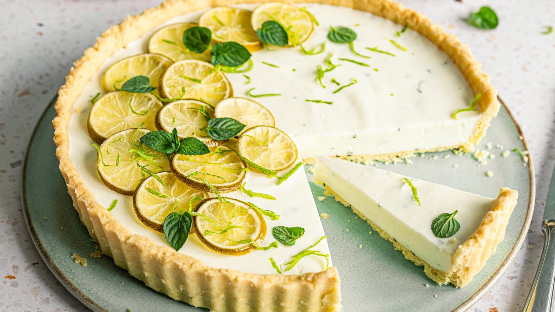 Joghurt-Limetten-Tarte 