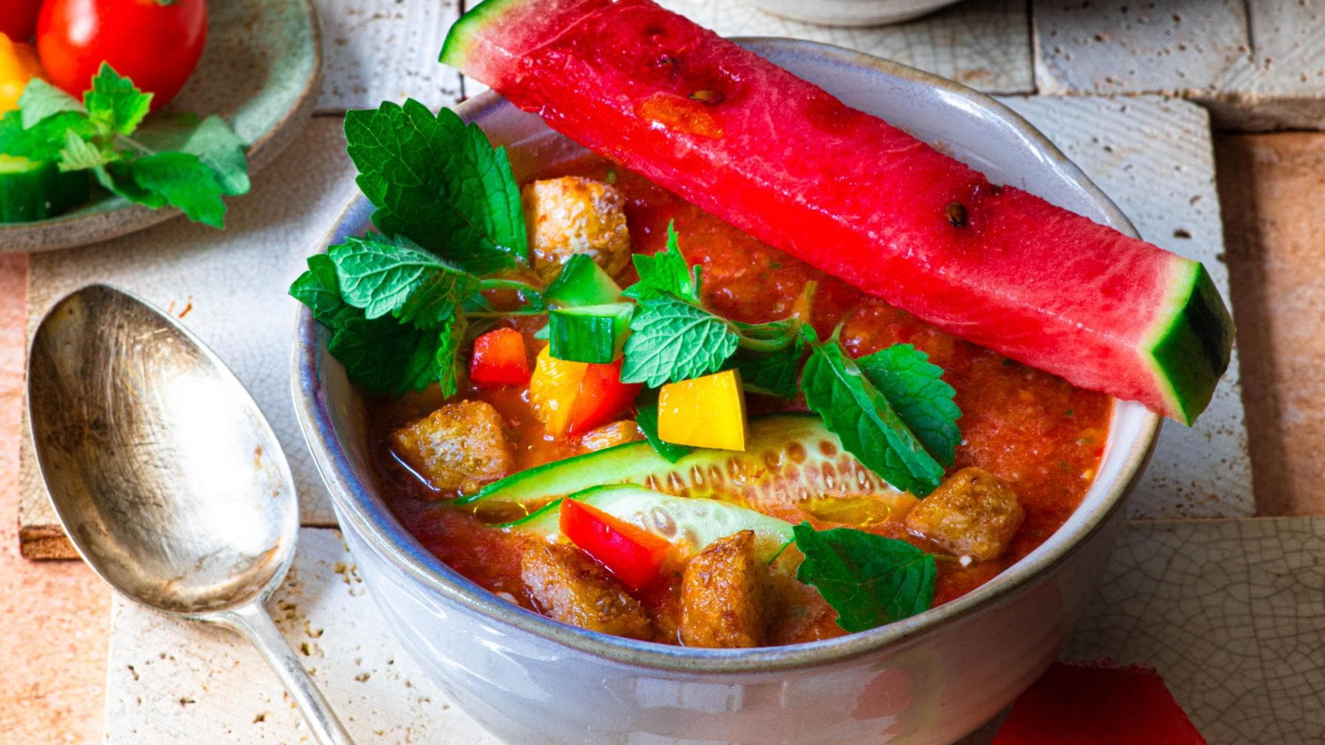 Melonen-Gazpacho 