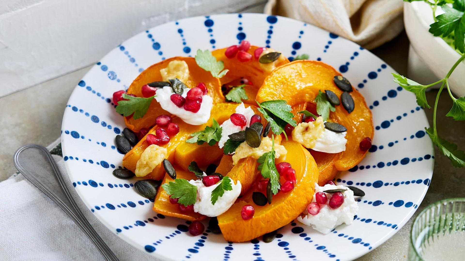Ofenkürbis-Caprese