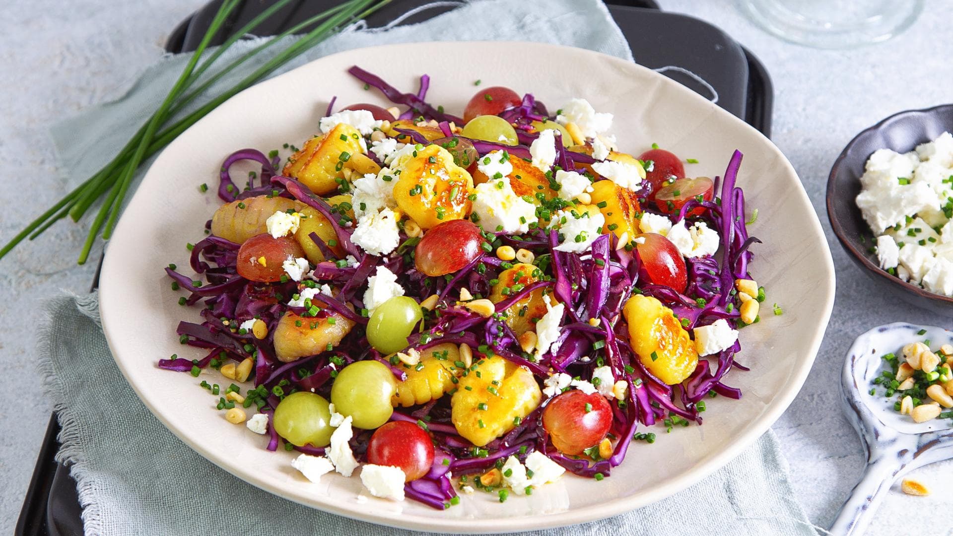 Gnocchi-Rotkohlsalat Gnocchi-Rotkohlsalat