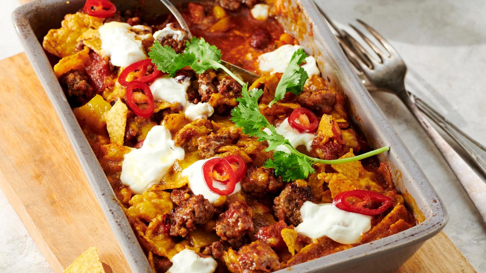 Mexikanischer Hack-Auflauf 