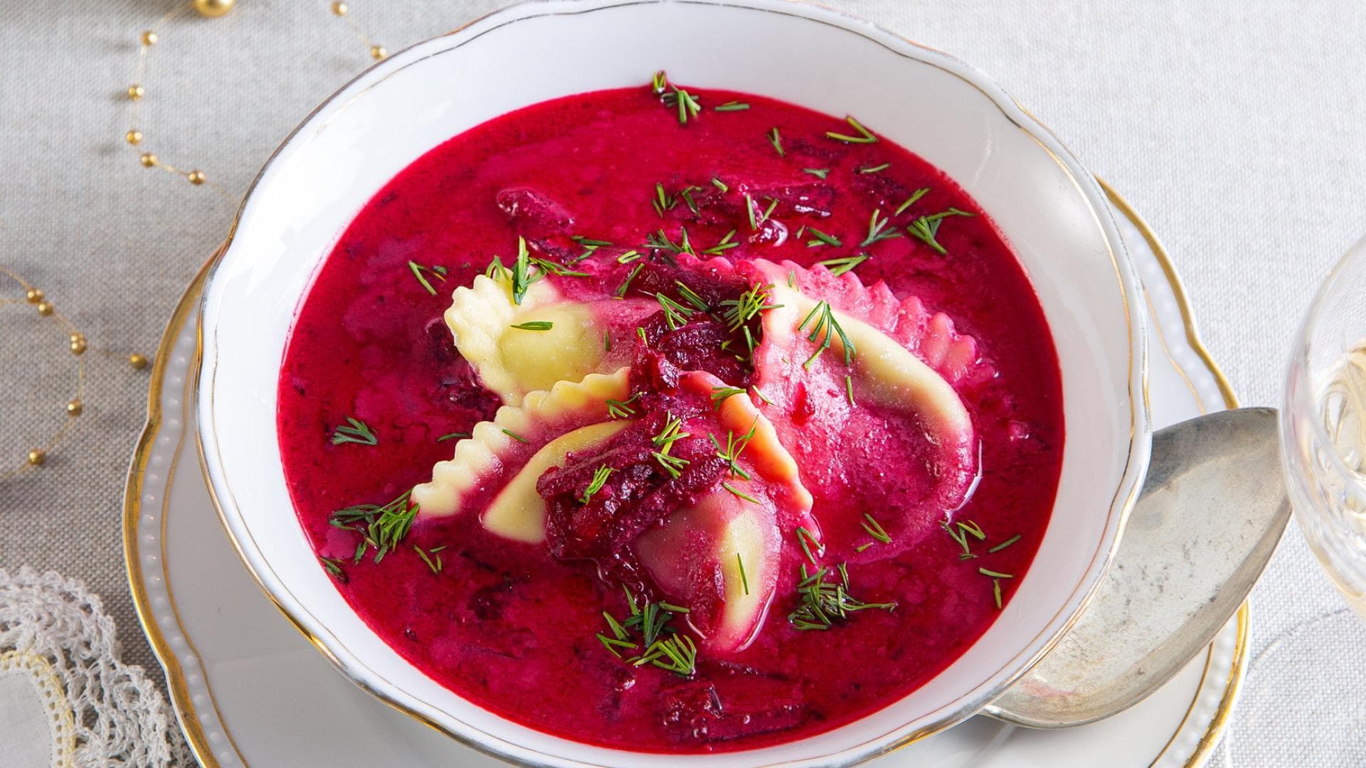 Polnische Rote-Bete-Suppe Polnische Rote-Bete-Suppe