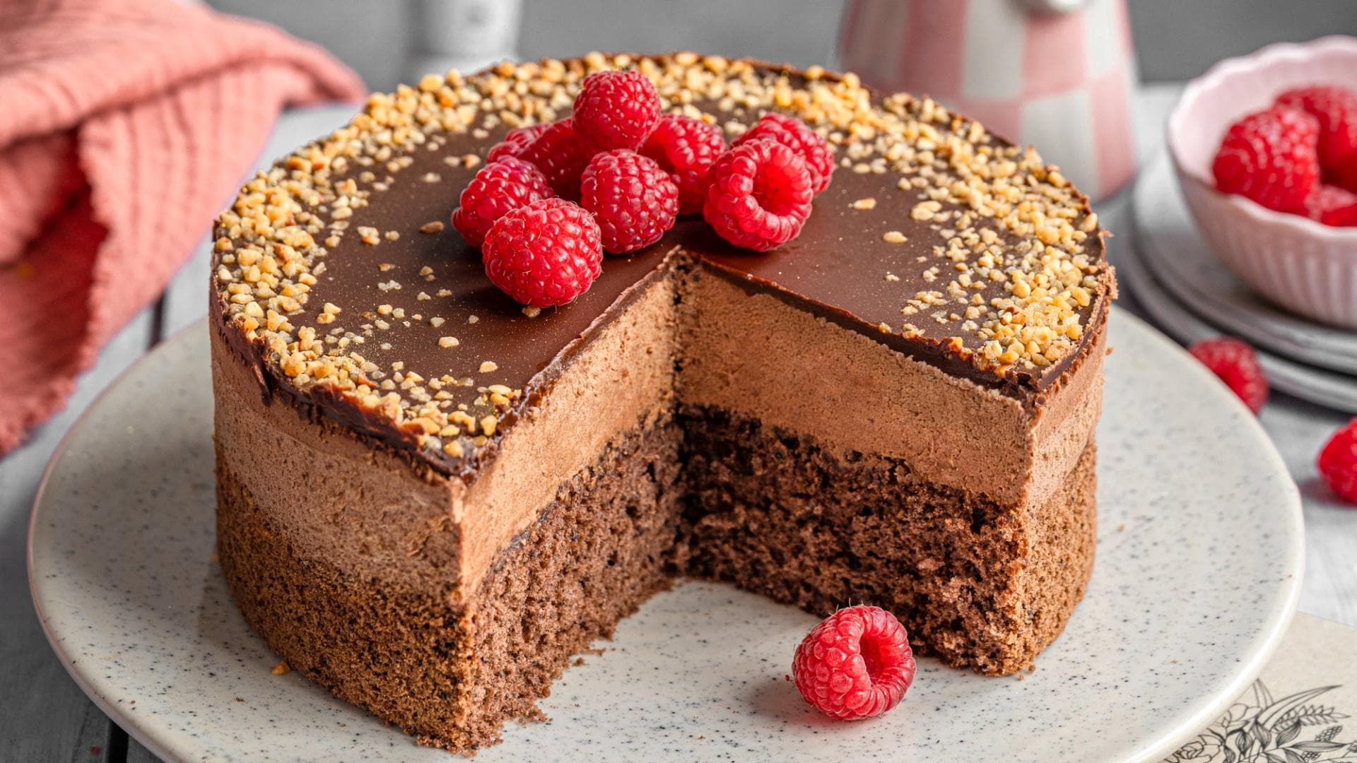 Mousse-au-Chocolat-Torte 