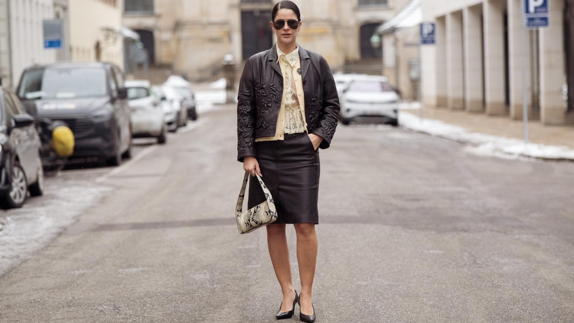 Bleistiftrock Streetstyle 