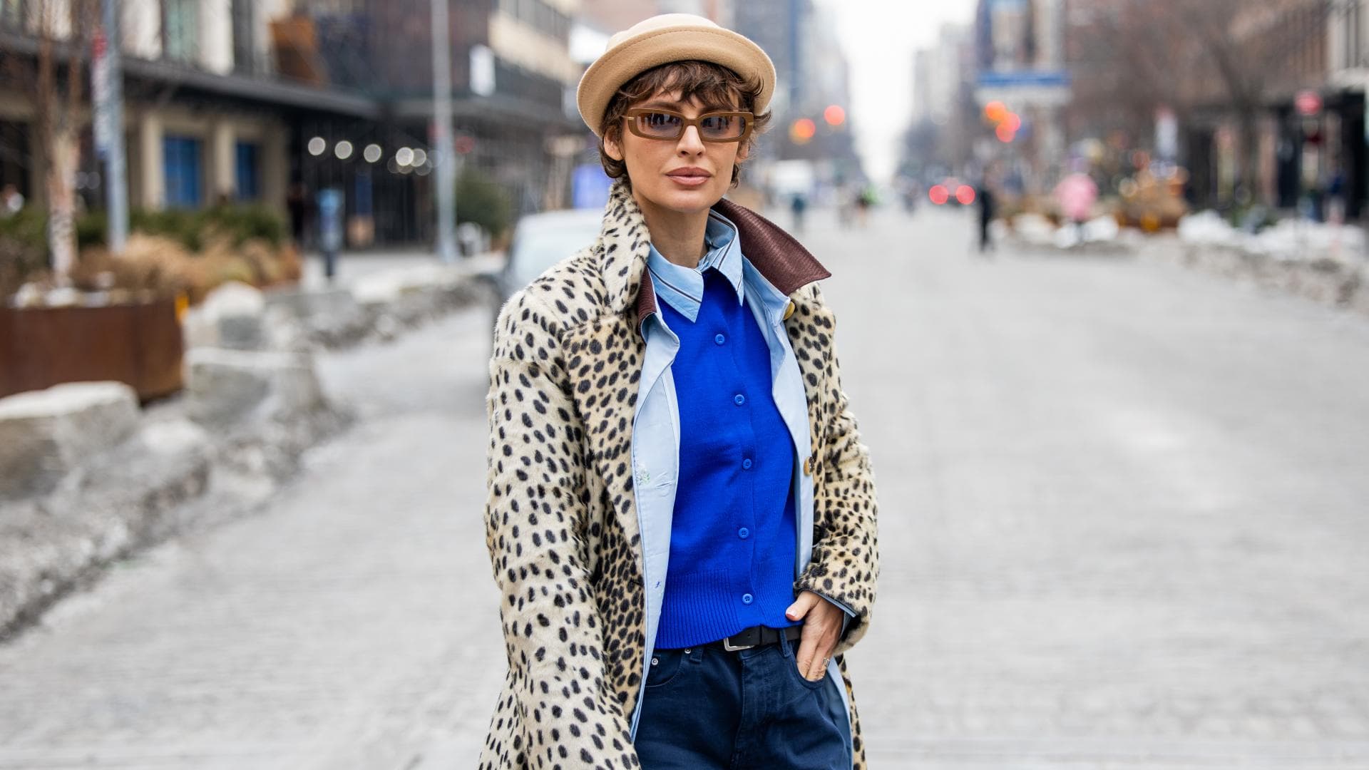 Ceruleanblau Streetstyle 