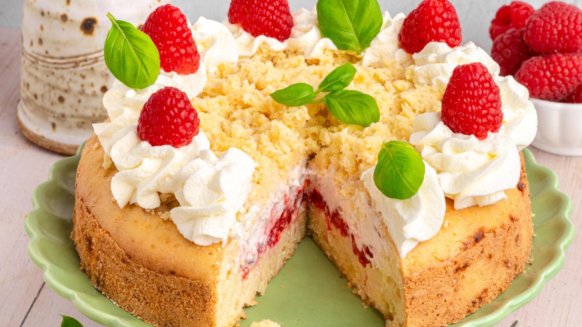 Himbeer-Schmandkuchen 