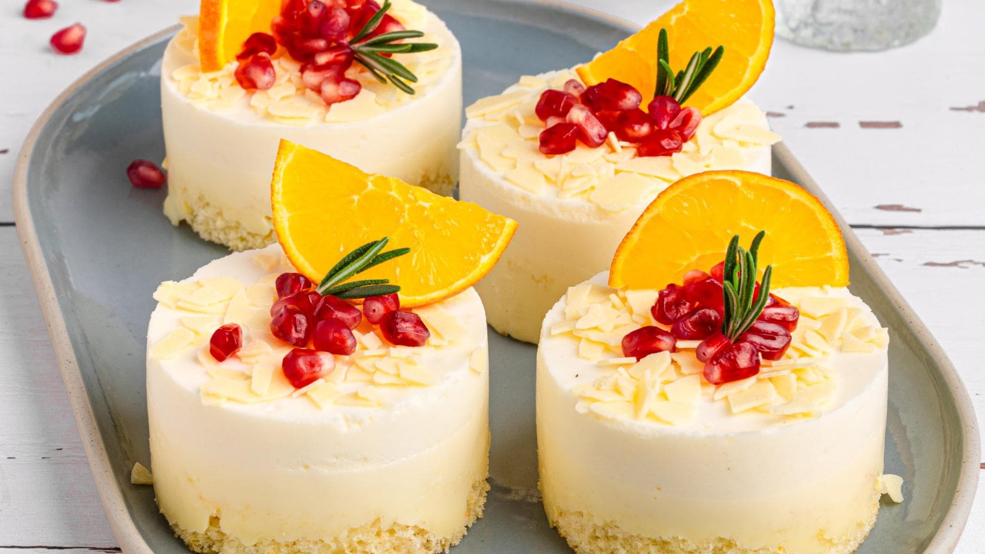 Orangen-Buttermilch-Törtchen 