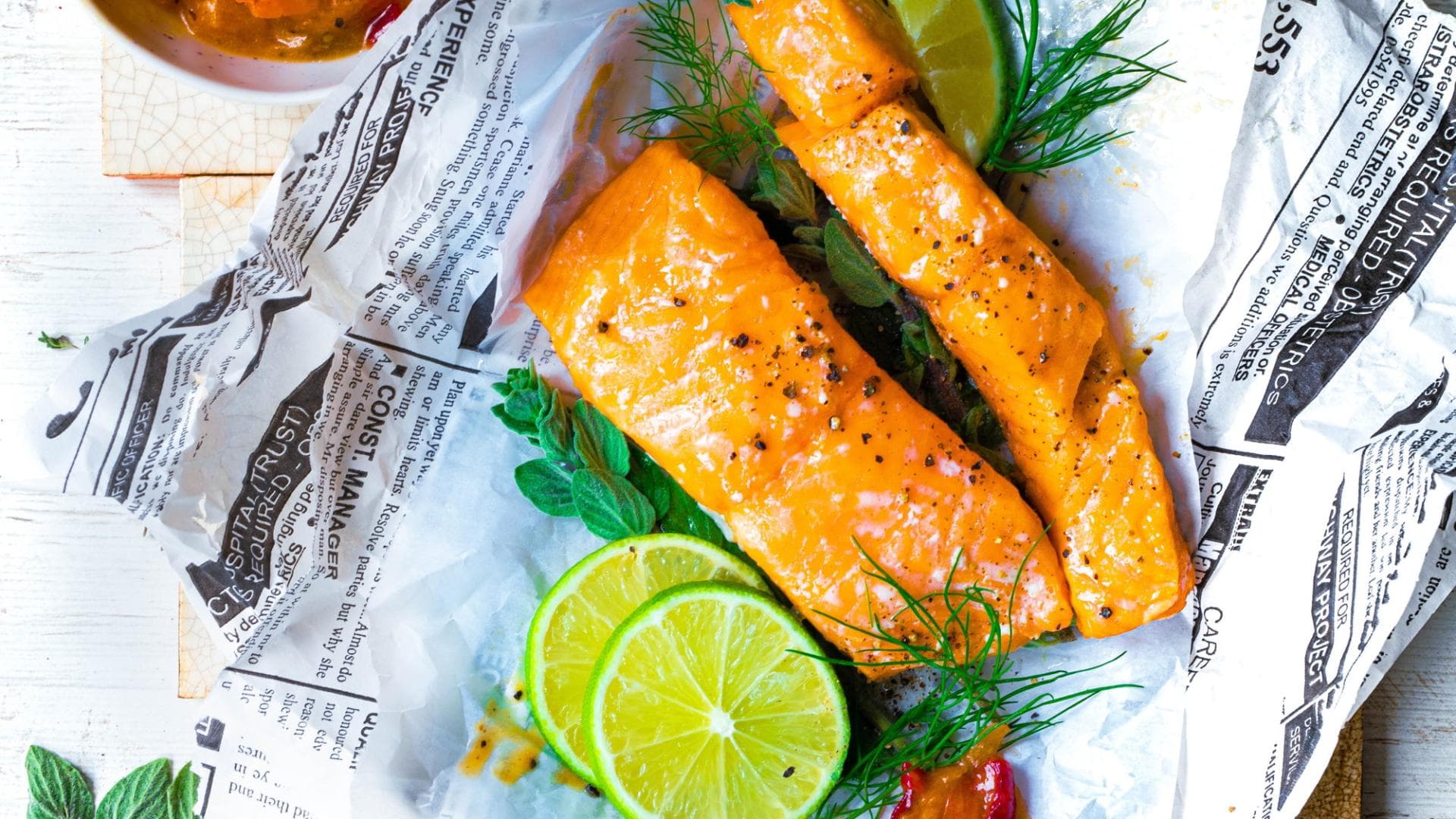 Limetten-Kräuter-Lachs 
