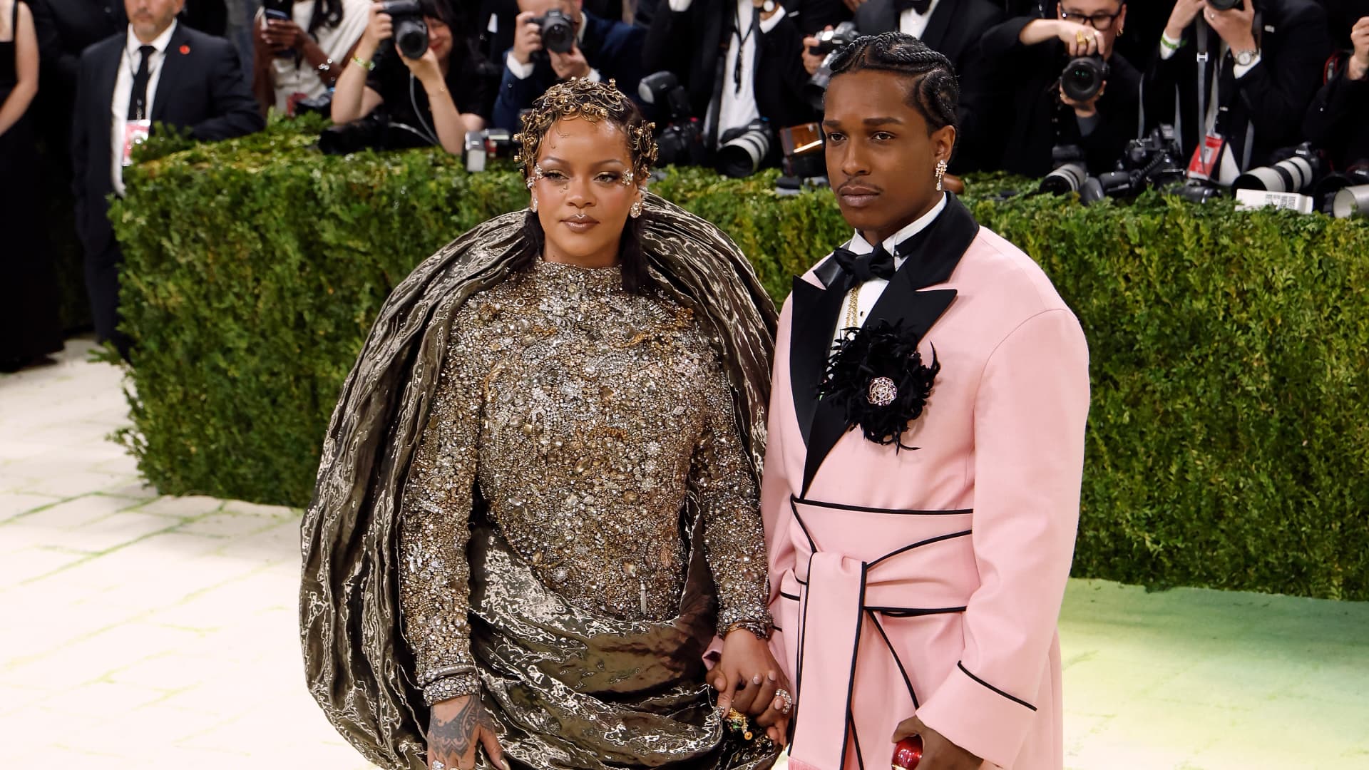 Rihanna und Asap Rocky bei der Met Gala 2026