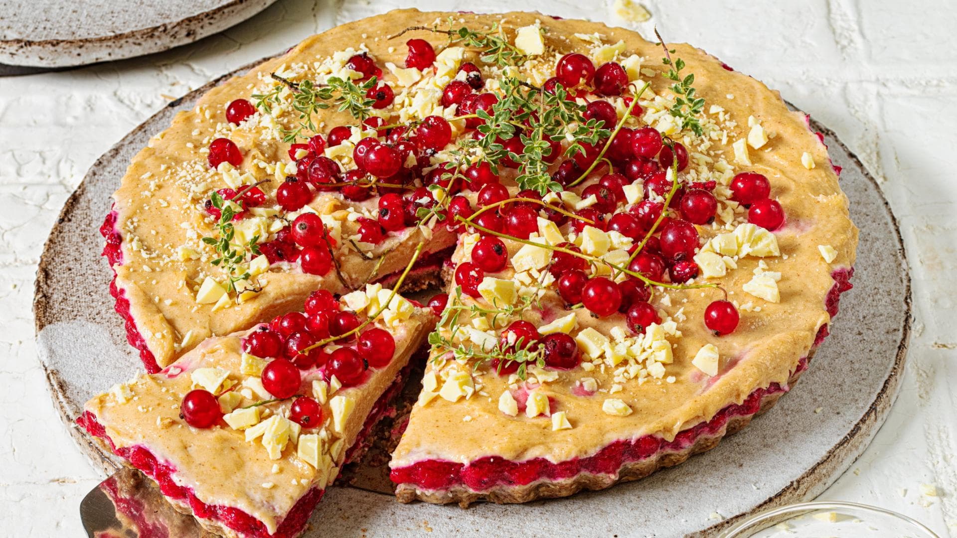 Weiße Schoko-Beeren-Tarte
