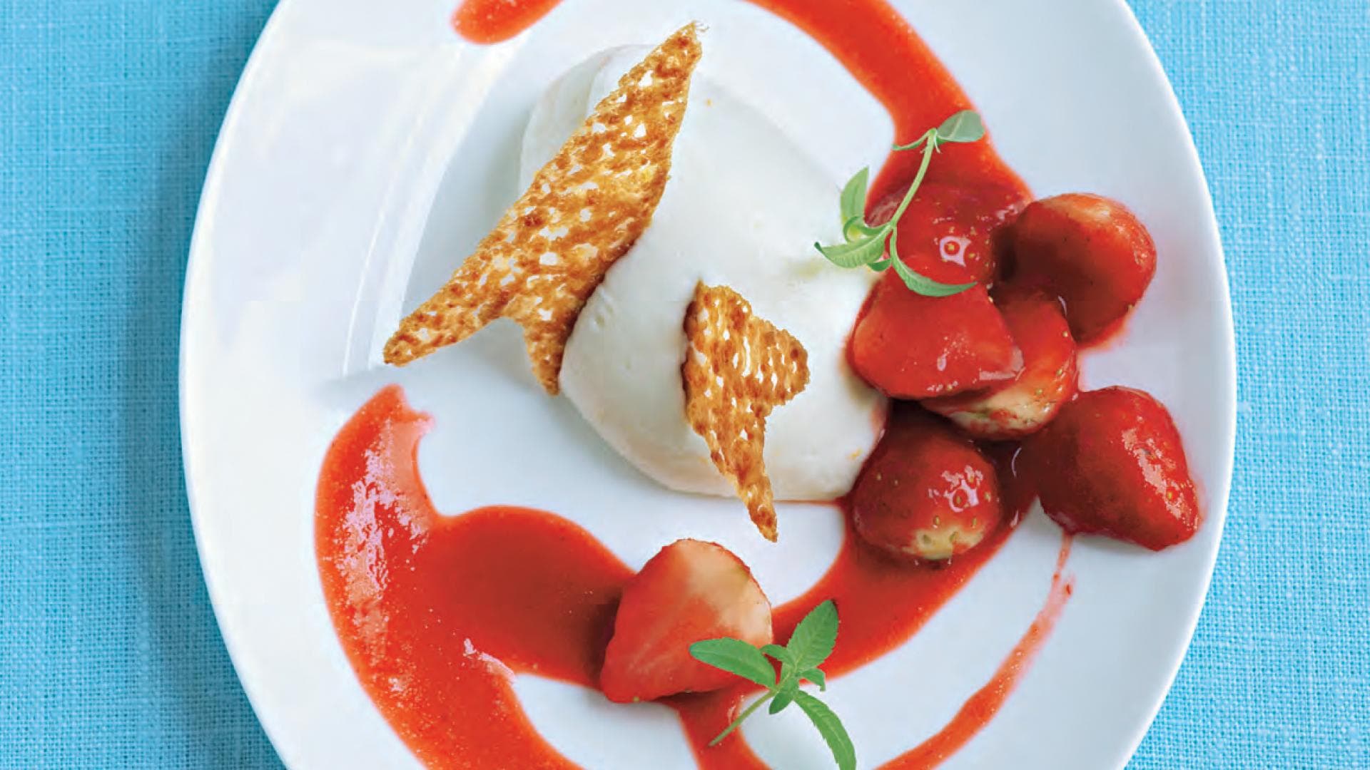 Buttermilch-Mousse von Cornelia Poletto.