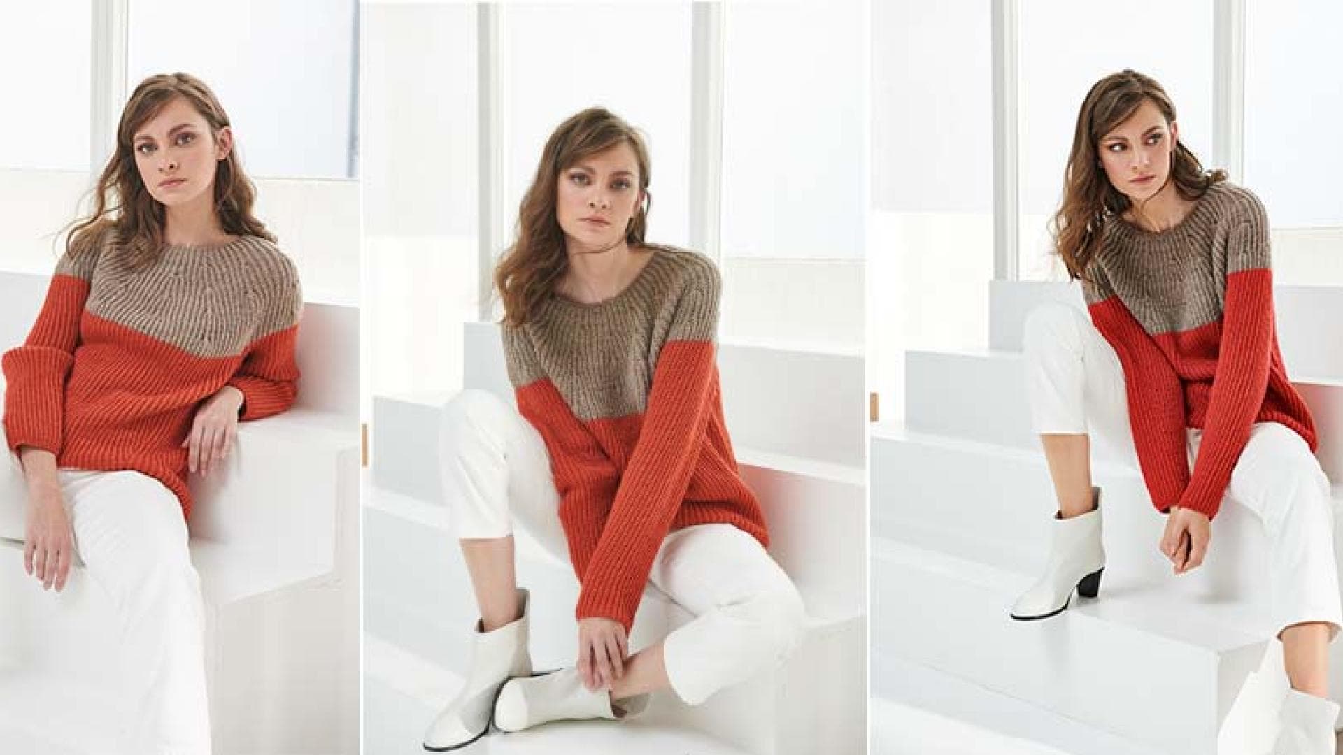 Color Block Pullover