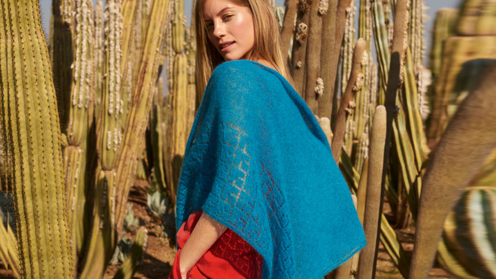 Dreieckstuch gestrickt