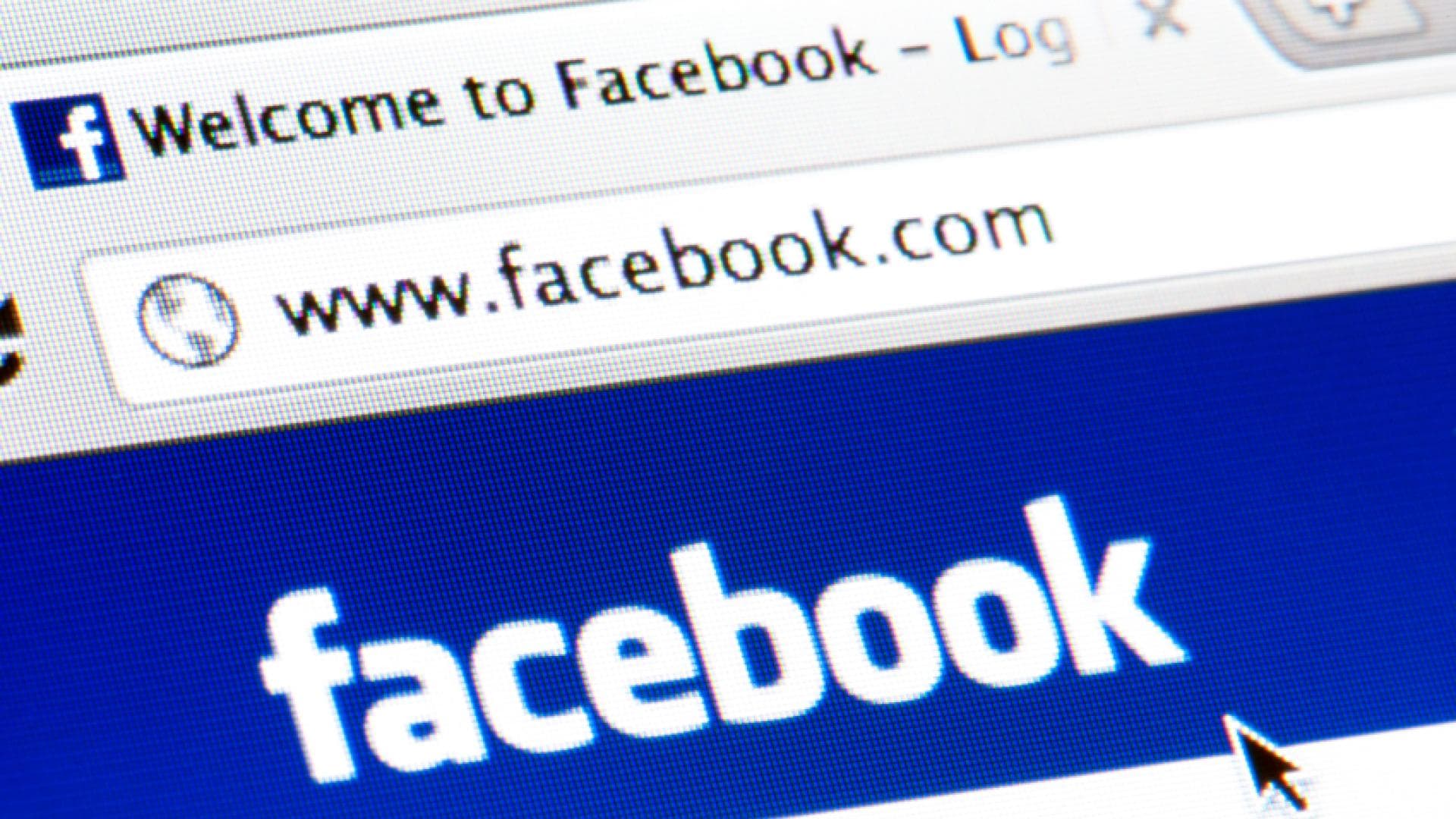 Bild der Facebook Website - Facebook: Pro und Contra 