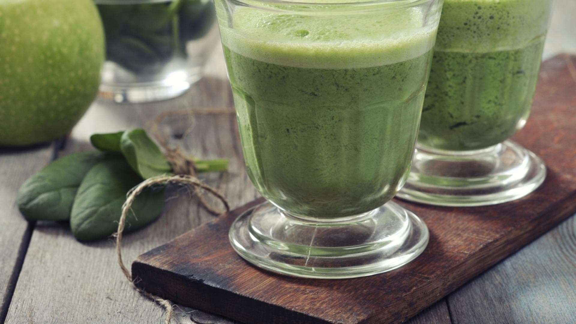 Grüner Refresher Shake - Ein gesunder Smoothie der schmeckt