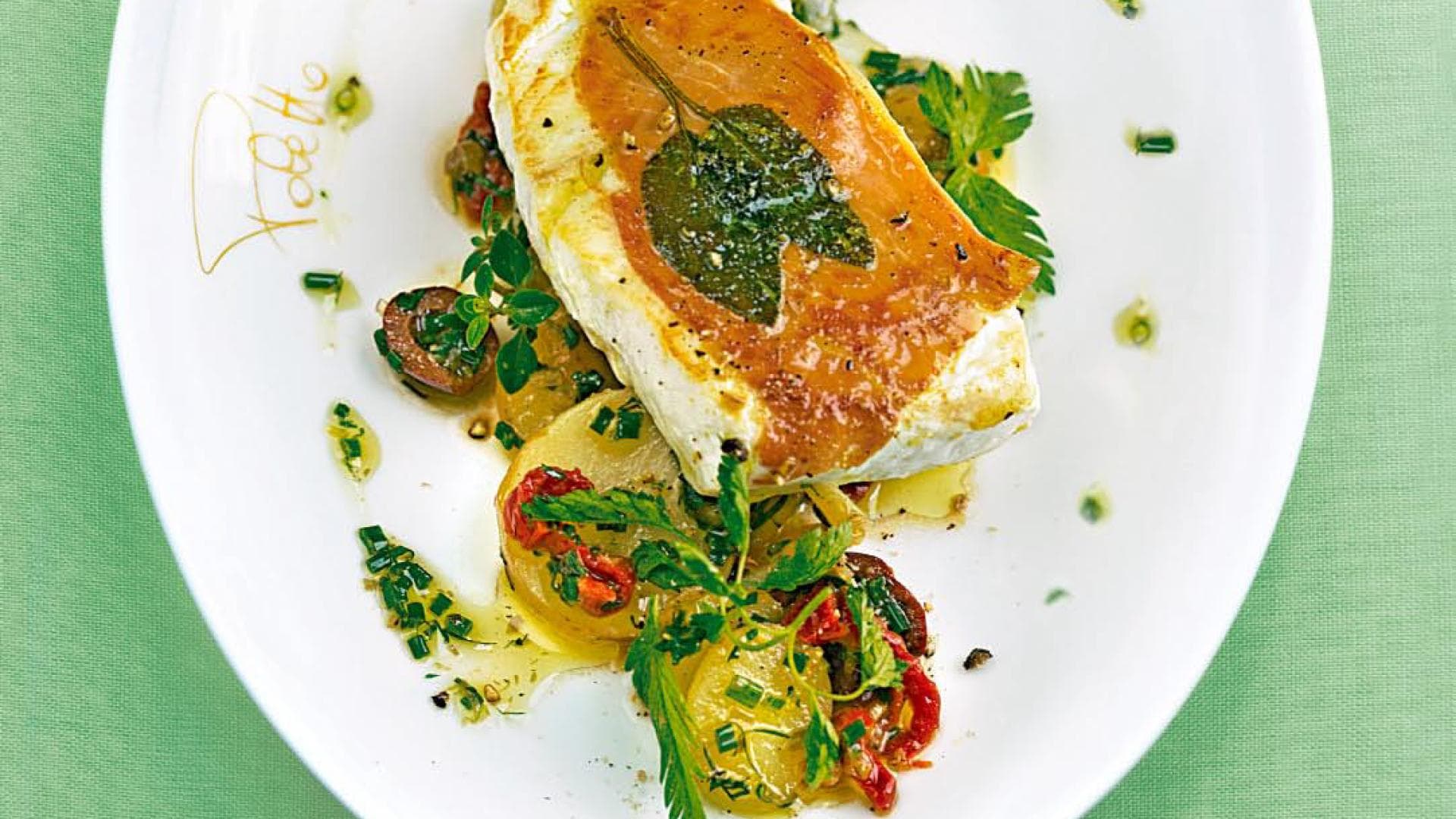 Heilbutt-Saltimbocca - das Rezept für das leckere Fischgericht finden Sie hier bei uns
